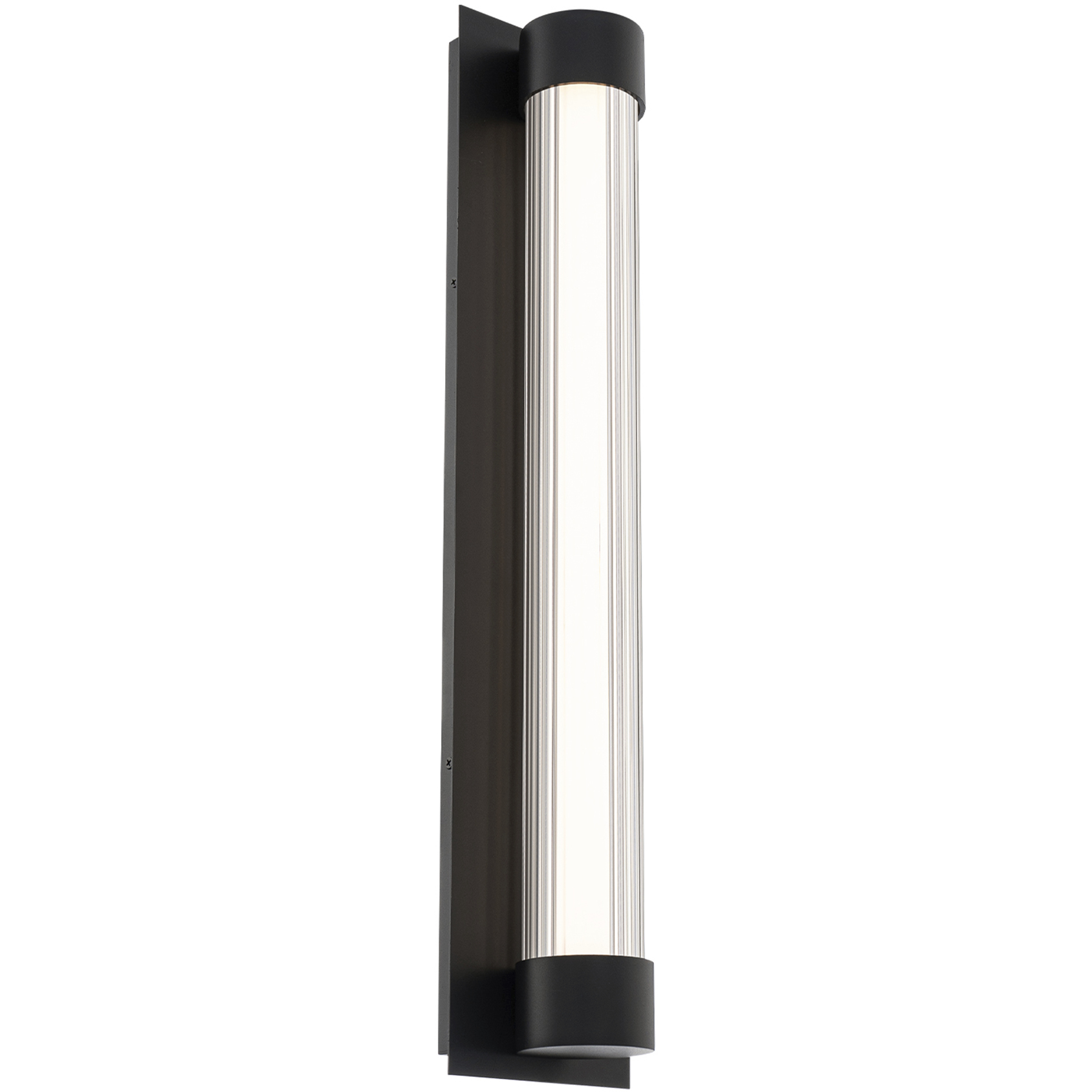 Chyzel LED 26 inch Black Outdoor Wall Lighting in 3000K