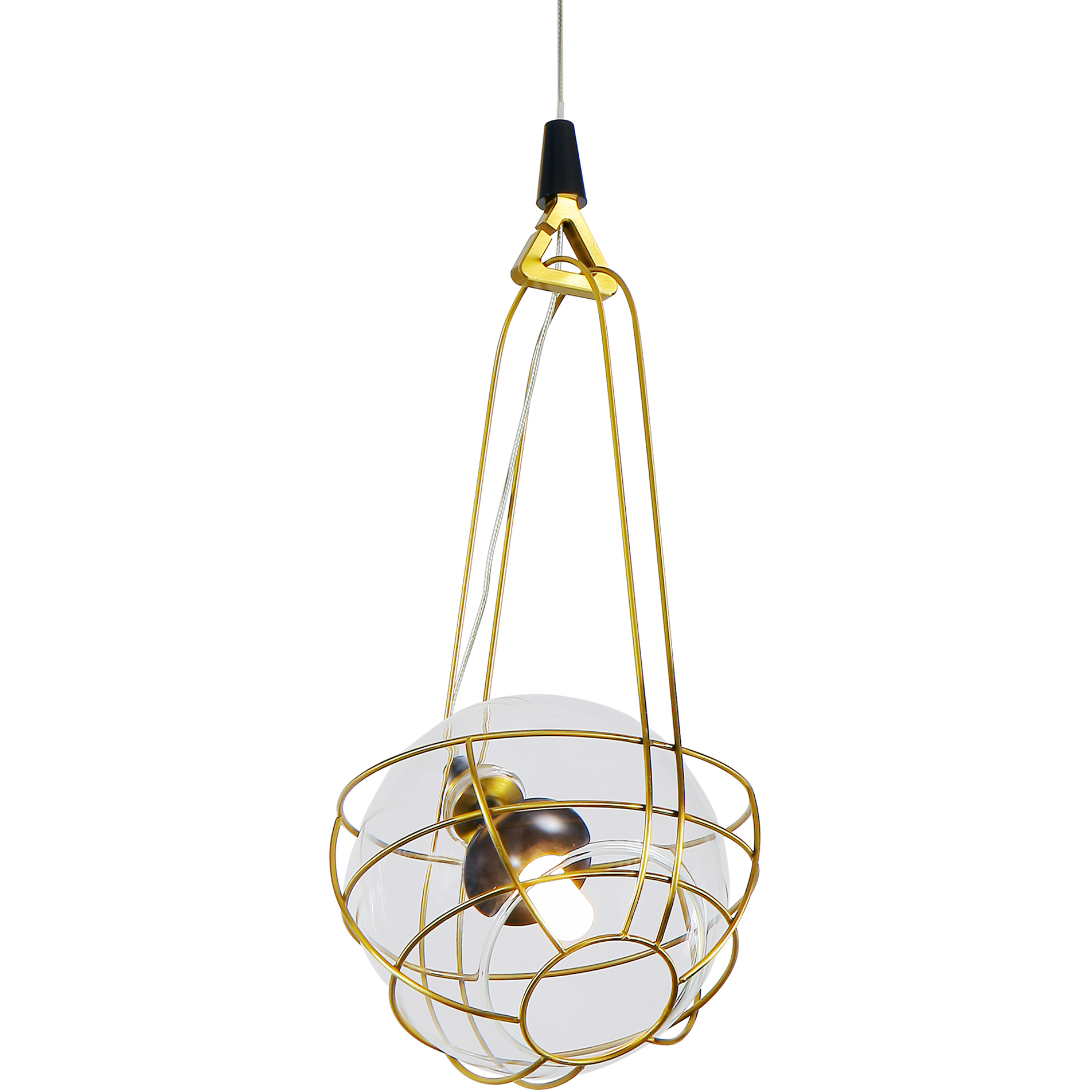 Artisan Collection/FIRENZE Series 7.25 inch Antique Brass Pendant Ceiling Light