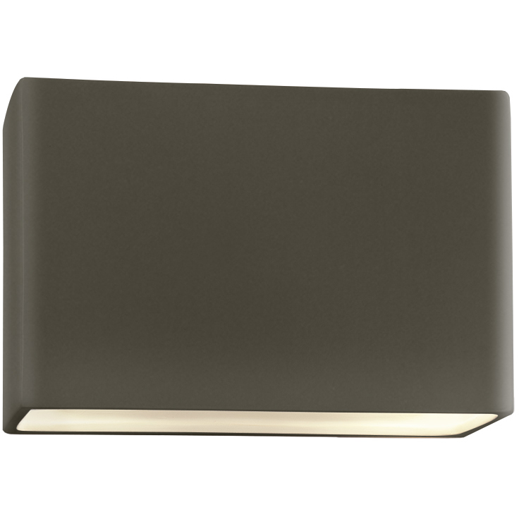 Ambiance 1 Light 10 inch Pewter Green ADA Wall Sconce Wall Light in Incandescent