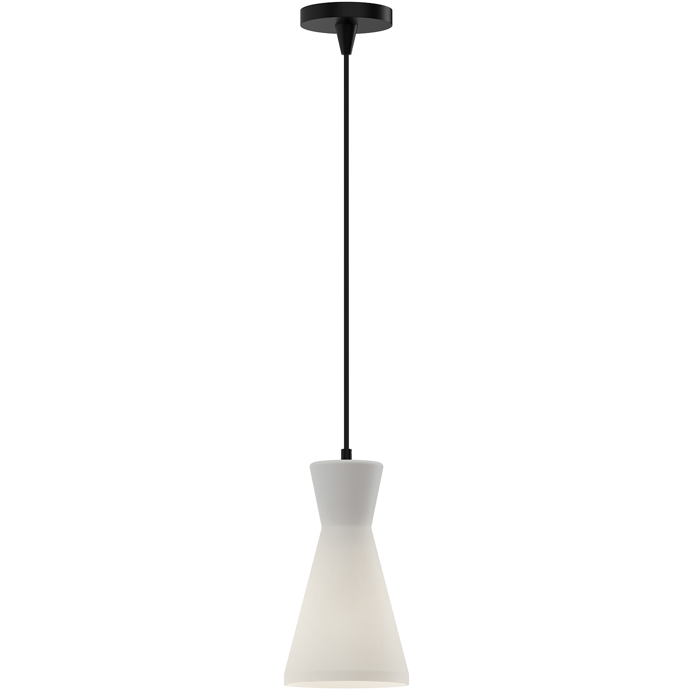 Alora Mood Betty 1 Light 6.38 inch Matte Black Pendant Ceiling Light