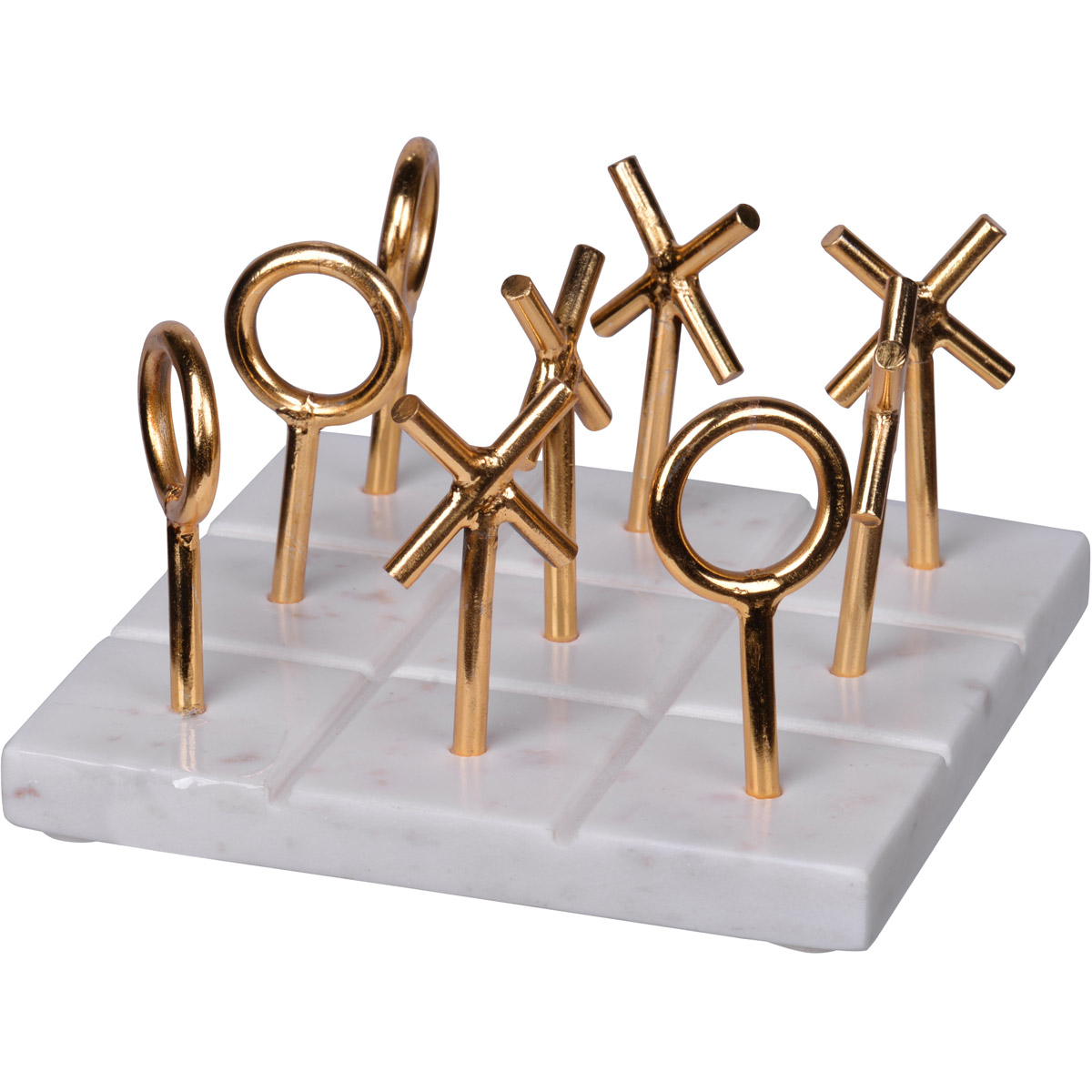 Banswara White and Gold Objects