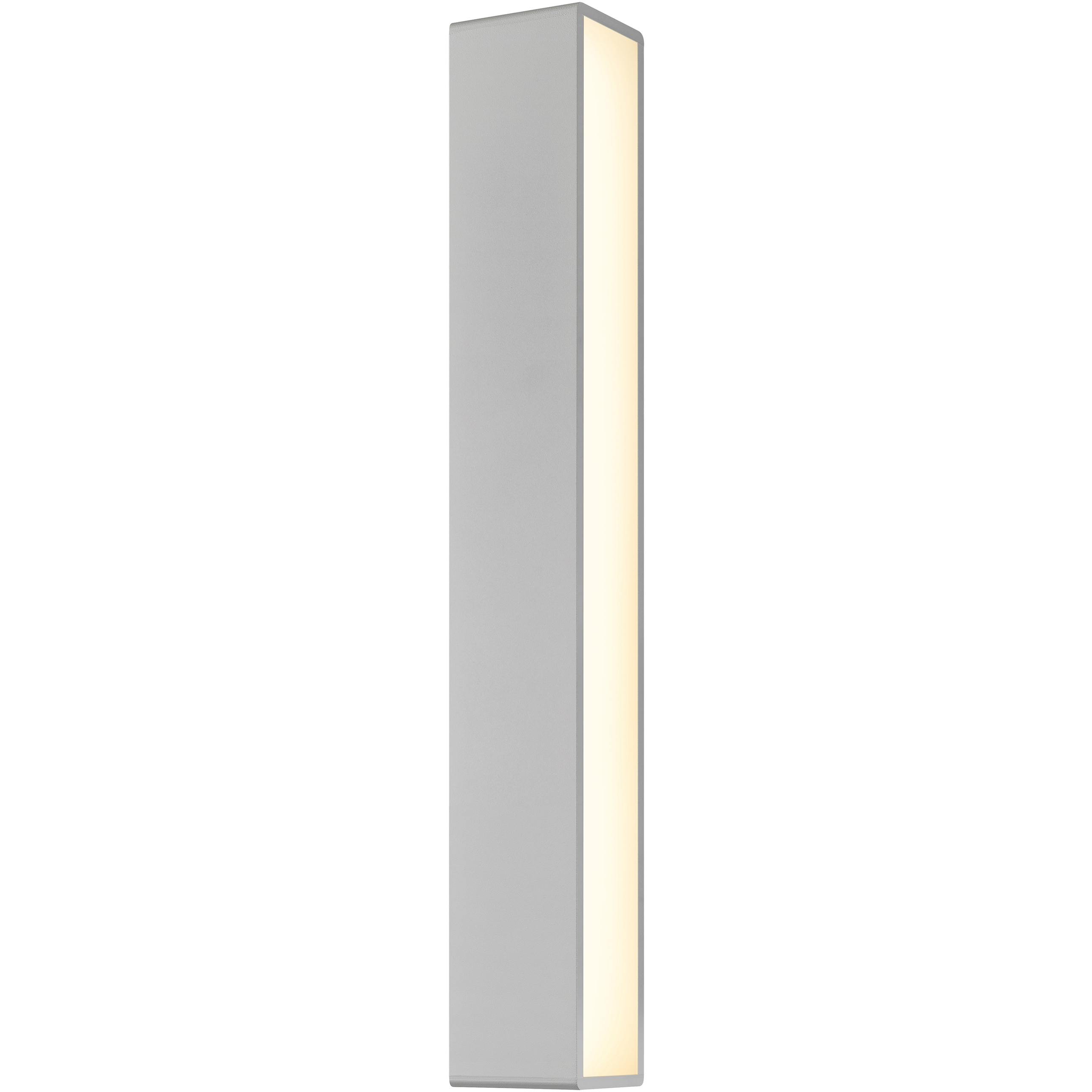 Sideways LED 24 inch Textured Gray Indoor-Outdoor Sconce, Inside-Out