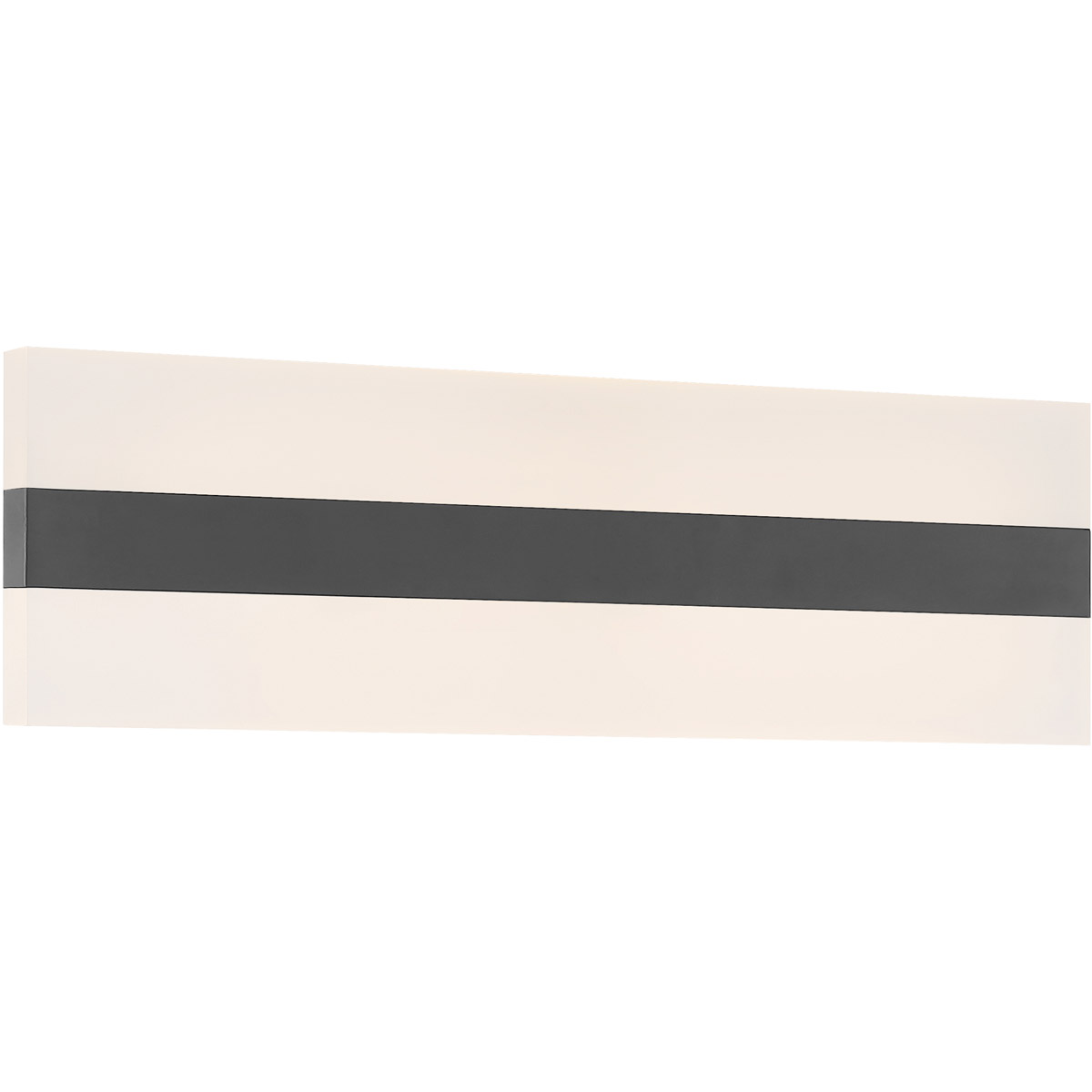 Netherton LED 24 inch Matte Black LED Vanity Light Wall Light