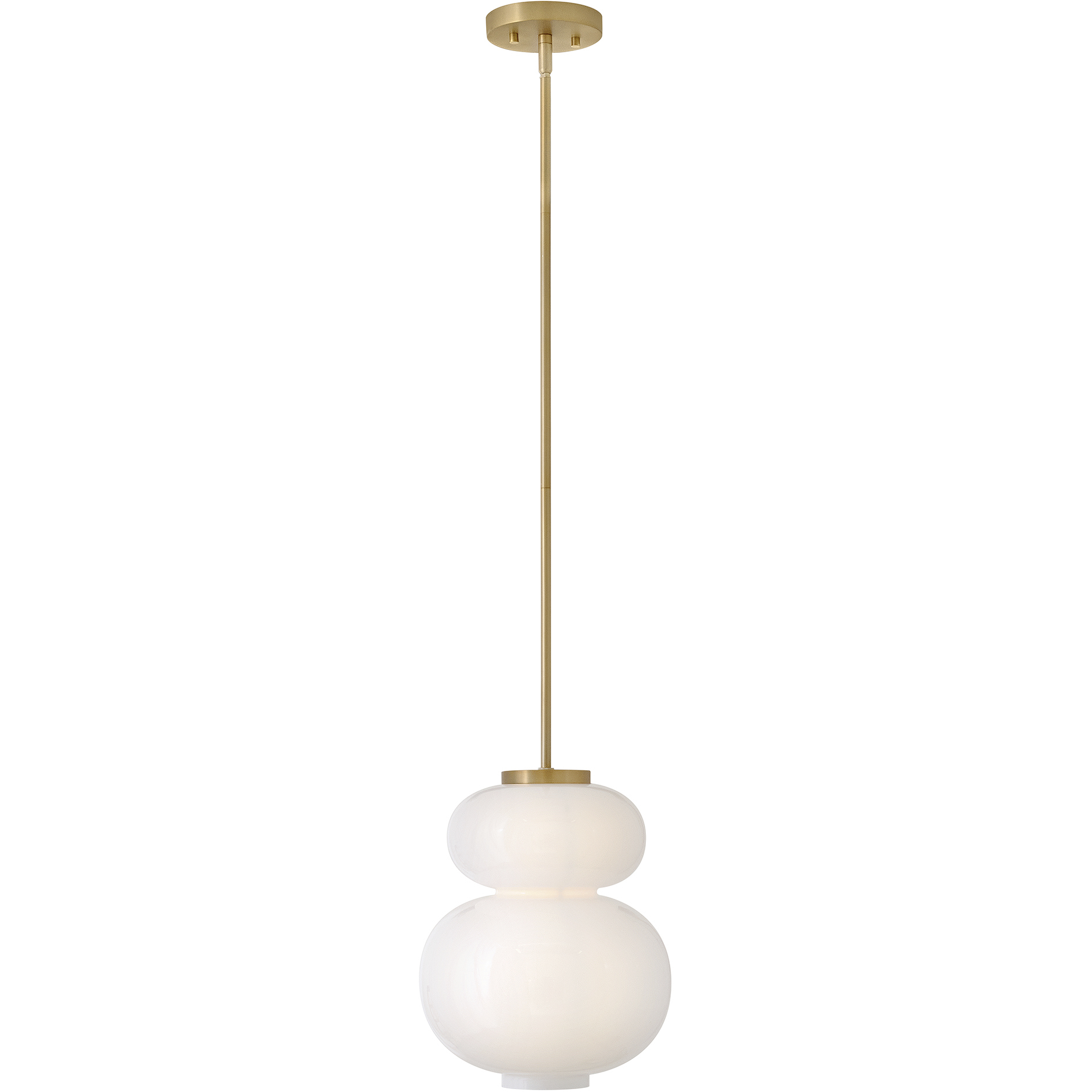 Nadia 1 Light 11 inch Lacquered Brass Pendant Ceiling Light