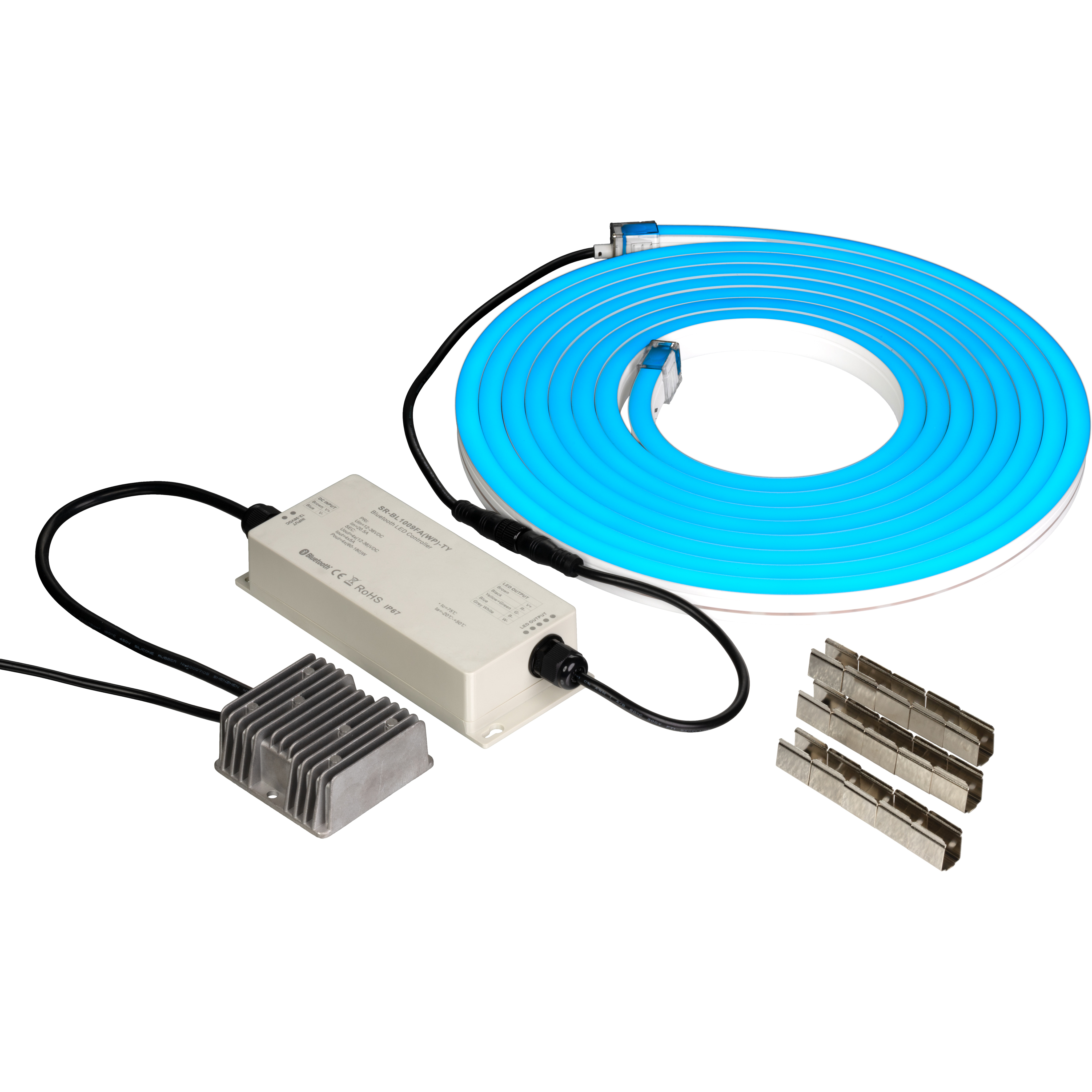 Spektrum+ 1 Light 17.9 inch White Low Voltage LED