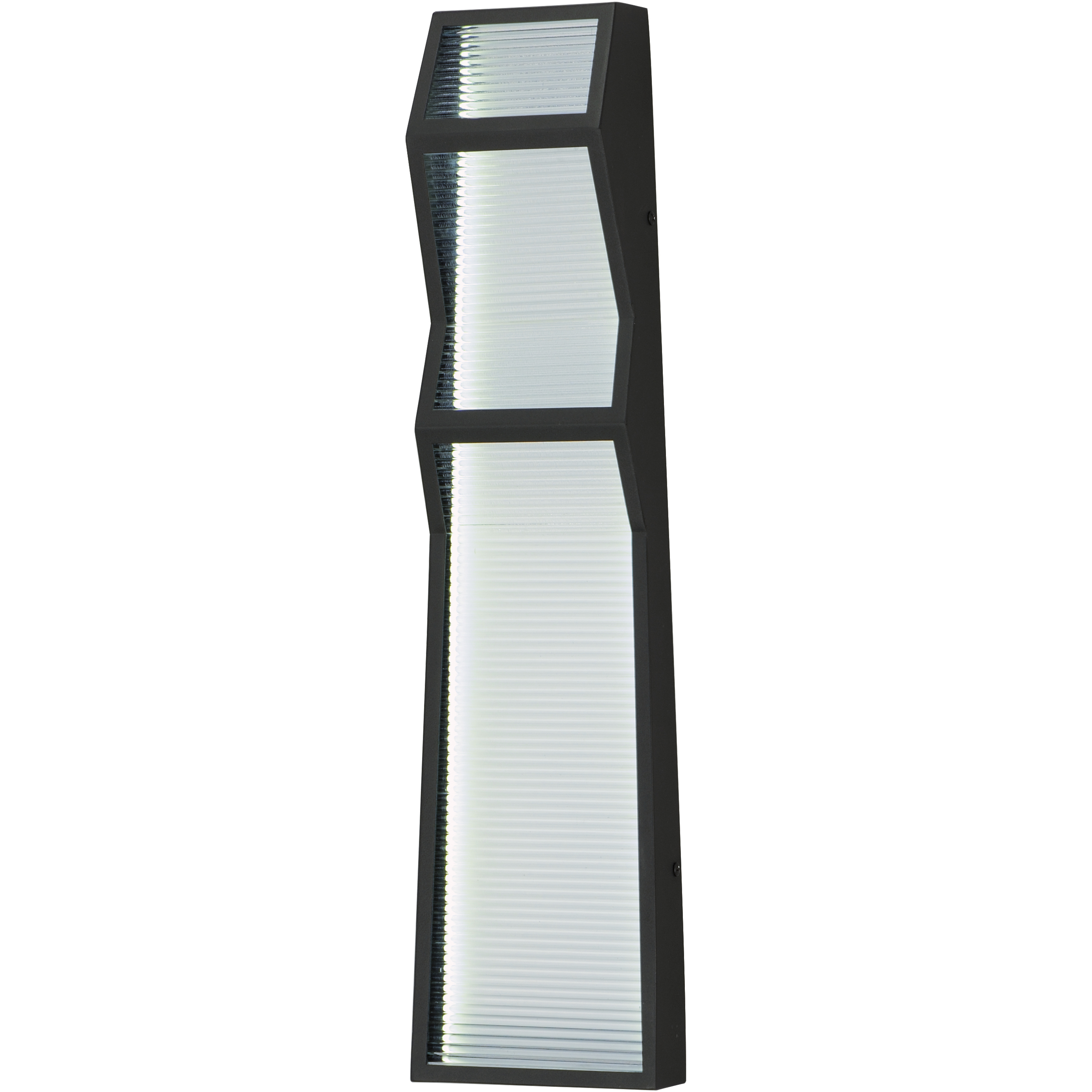 Totem LED 24 inch Black Outdoor Wall Mount