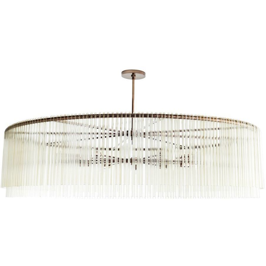 Royalton 12 Light 60 inch Smoke Chandelier Ceiling Light