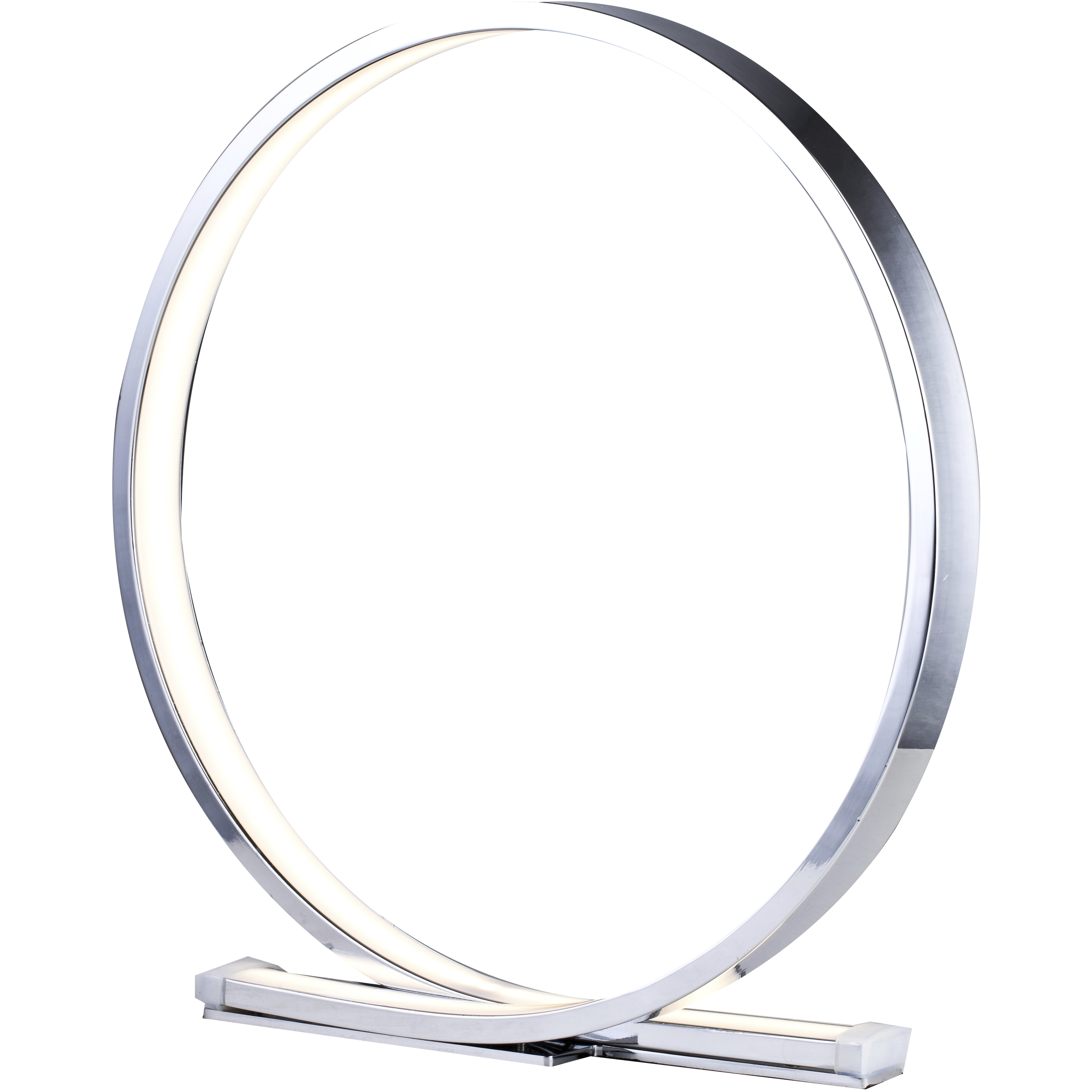 Canada 14 inch 15.00 watt Chrome Table Lamp Portable Light