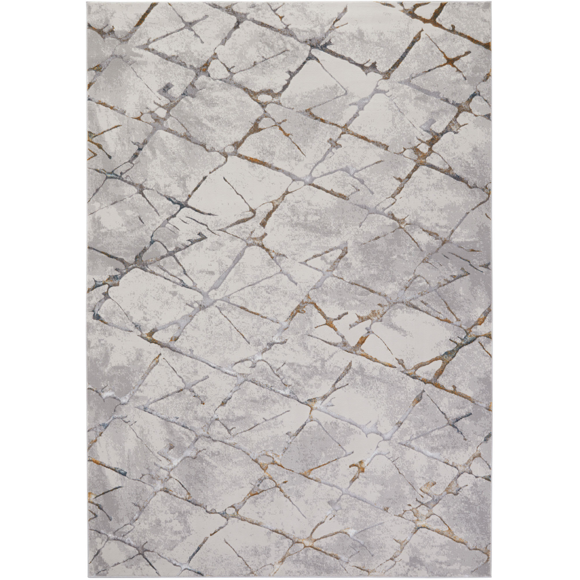 Adara 114 X 79 inch Mineral Tones Rug in 6 x 9