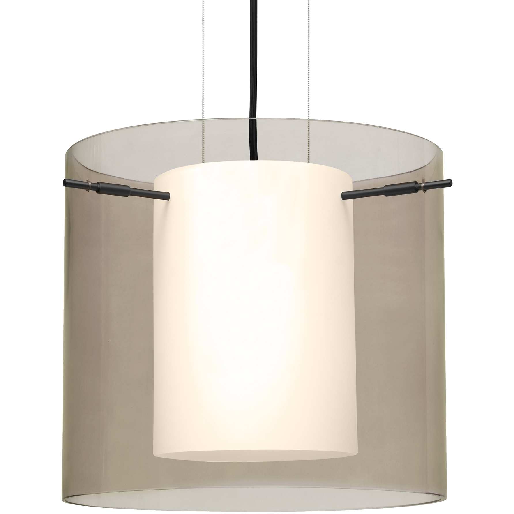 Pahu 12 LED Black Cable Pendant Ceiling Light