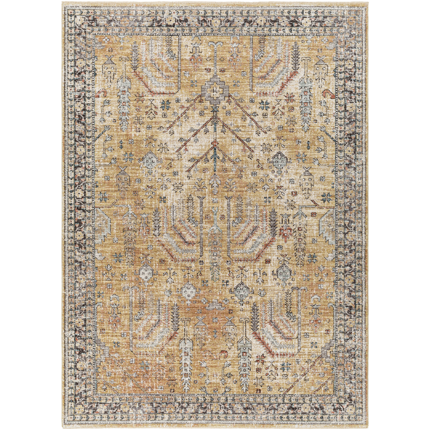 Carlisle 94 X 35 inch Camel Rug, Runner