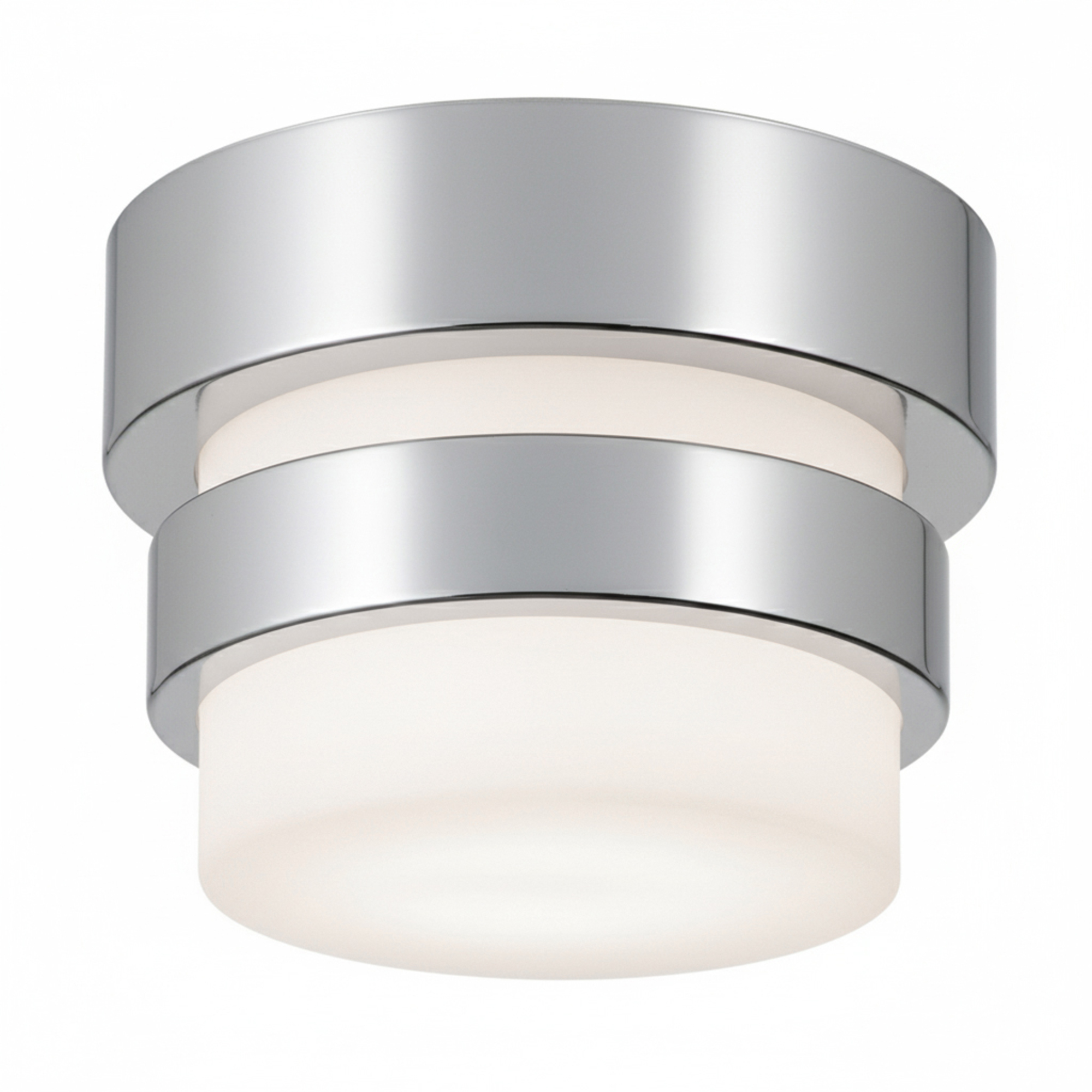 Miami LED 5.13 inch Polished Chrome Flush Mount Ceiling Light