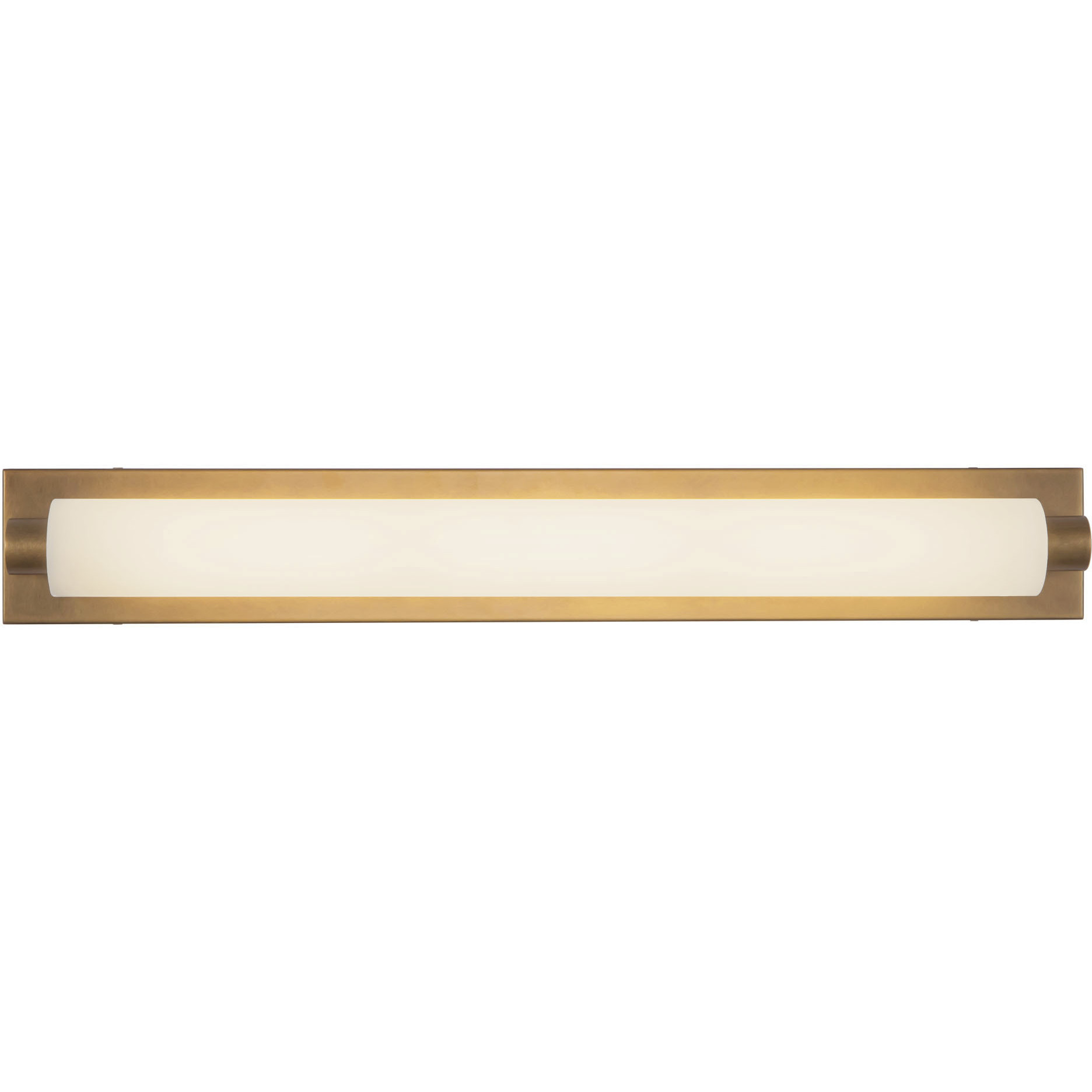 Charleston 31 inch Vintage Brass Bath Vanity Light Wall Light