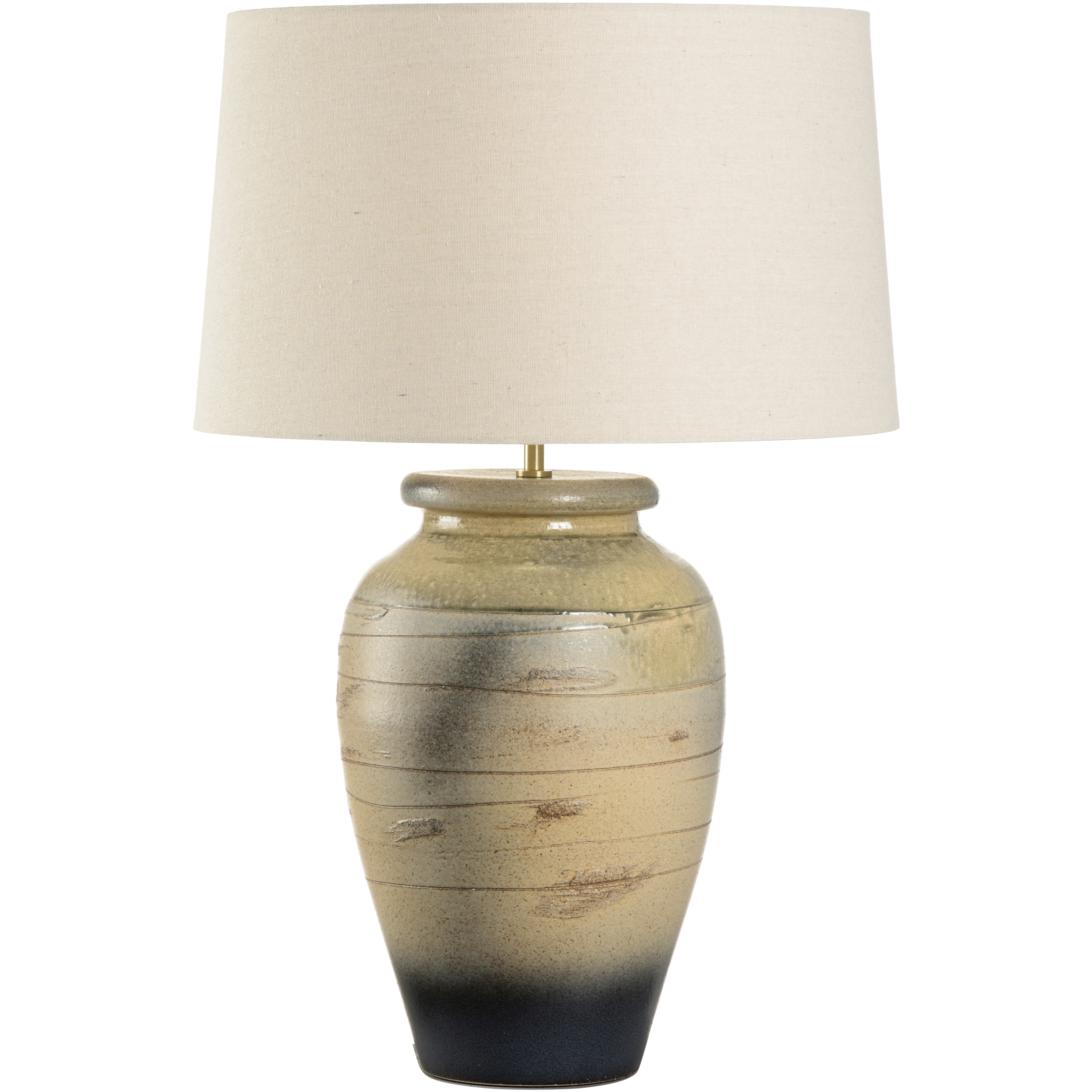 Taiga 22 inch 100.00 watt Blue and Gray Table Lamp Portable Light