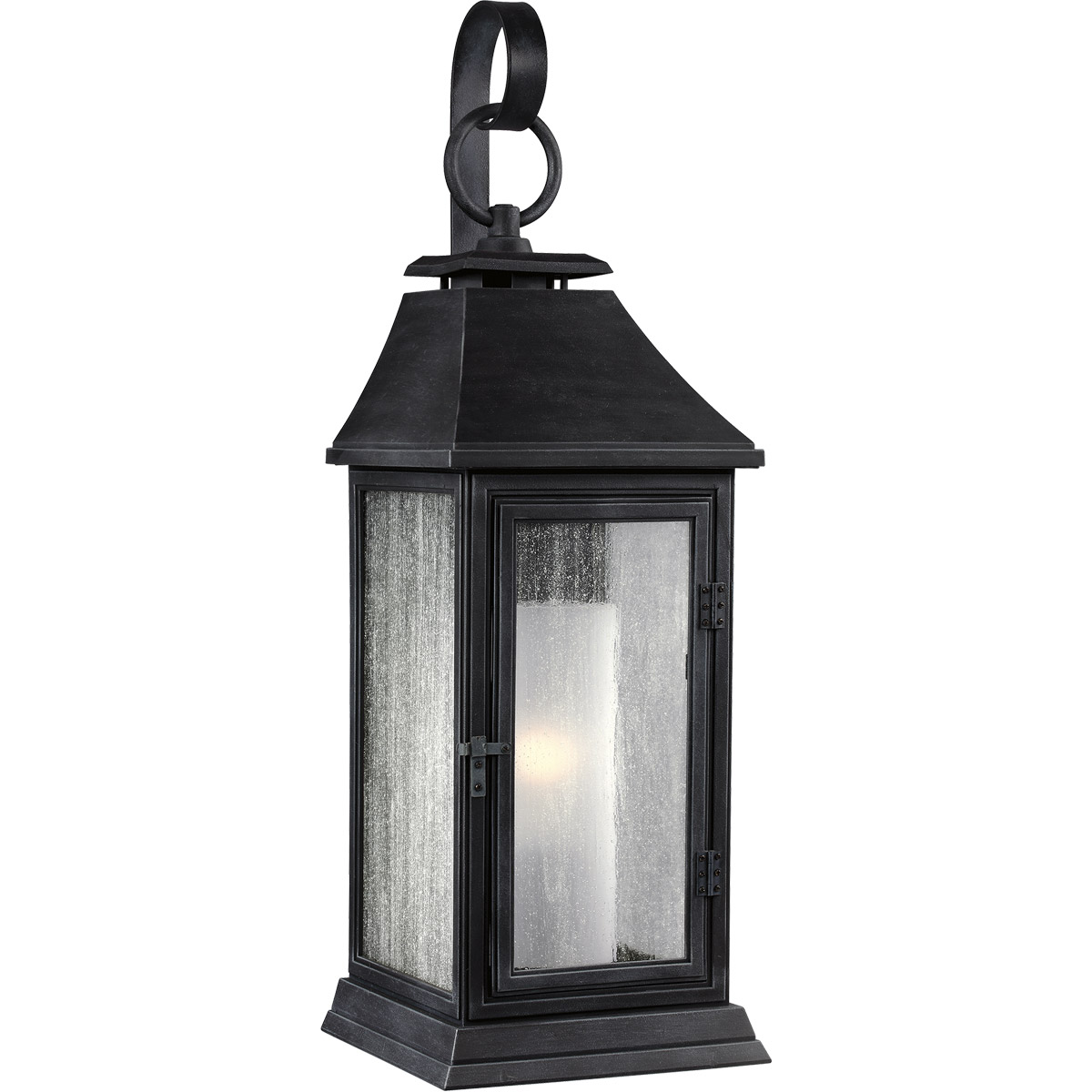 Sean Lavin Shepherd 1 Light 35.13 inch Dark Weathered Zinc Outdoor Wall Lantern