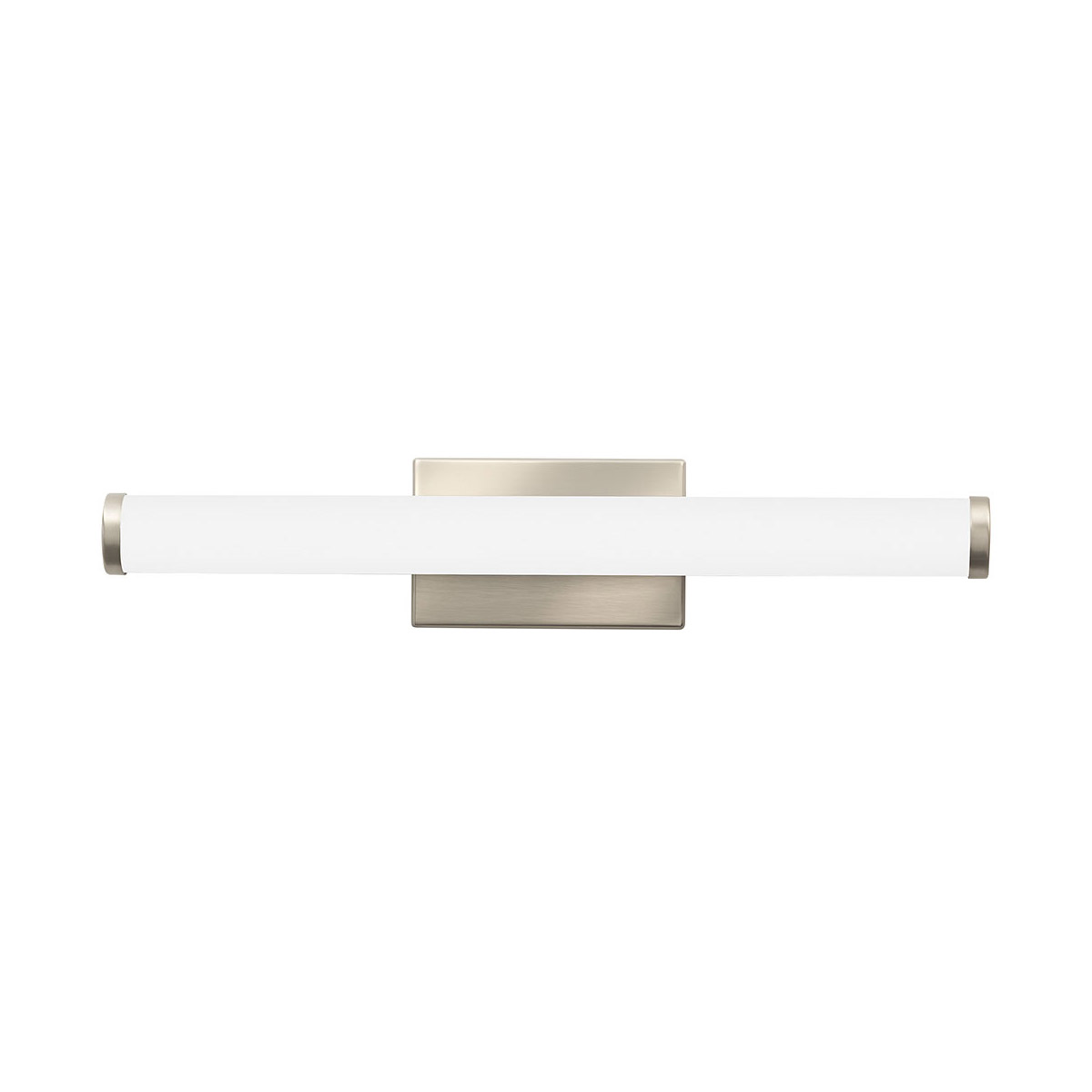 FMVCCL Cylinder LED 22 inch Brushed Nickel Vanity Light Wall Light