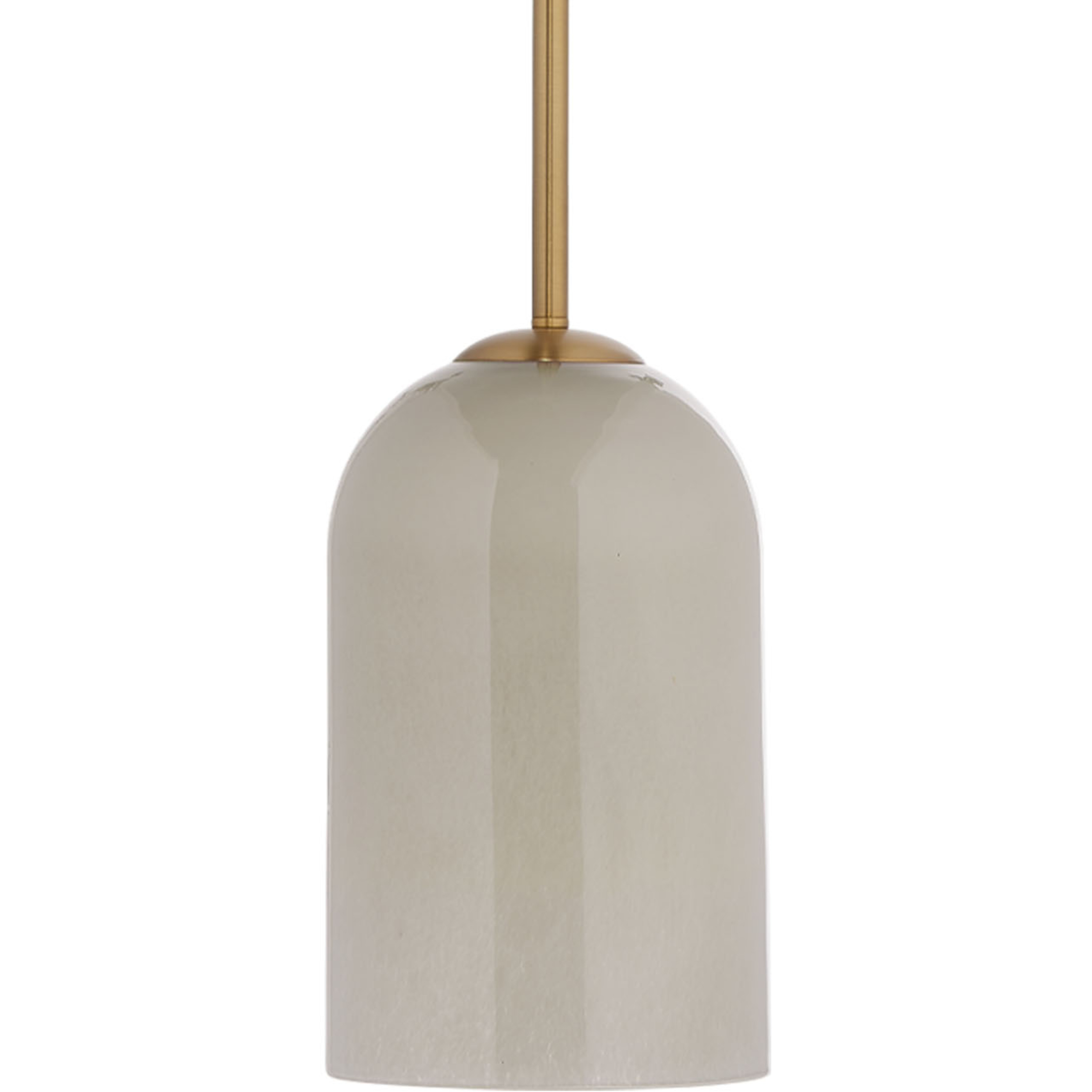 Holt 1 Light 7.25 inch Antique Brass Pendant Ceiling Light in Taupe Glass
