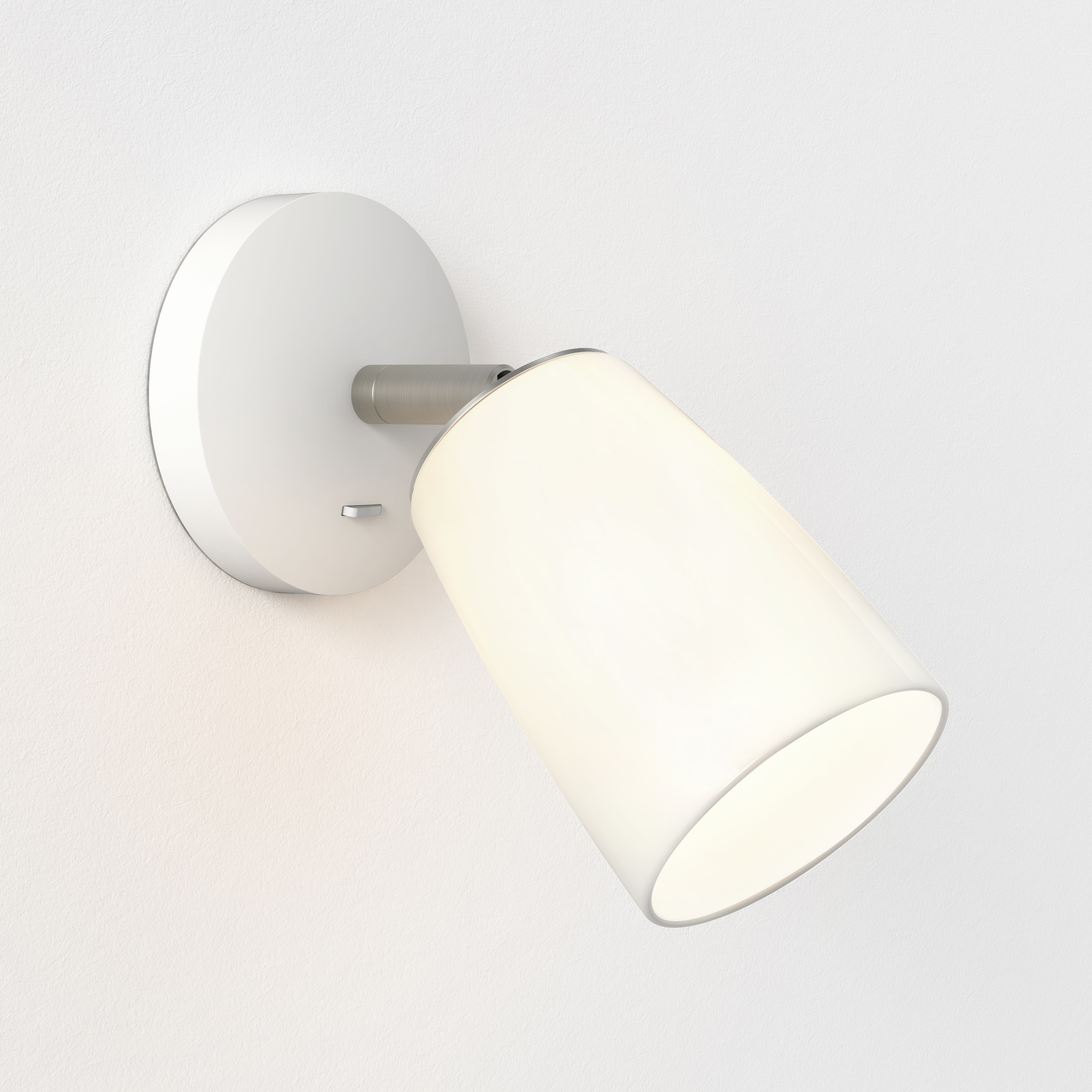 Carlton 1 Light 4.33 inch Matte White ADA Interior Wall Light