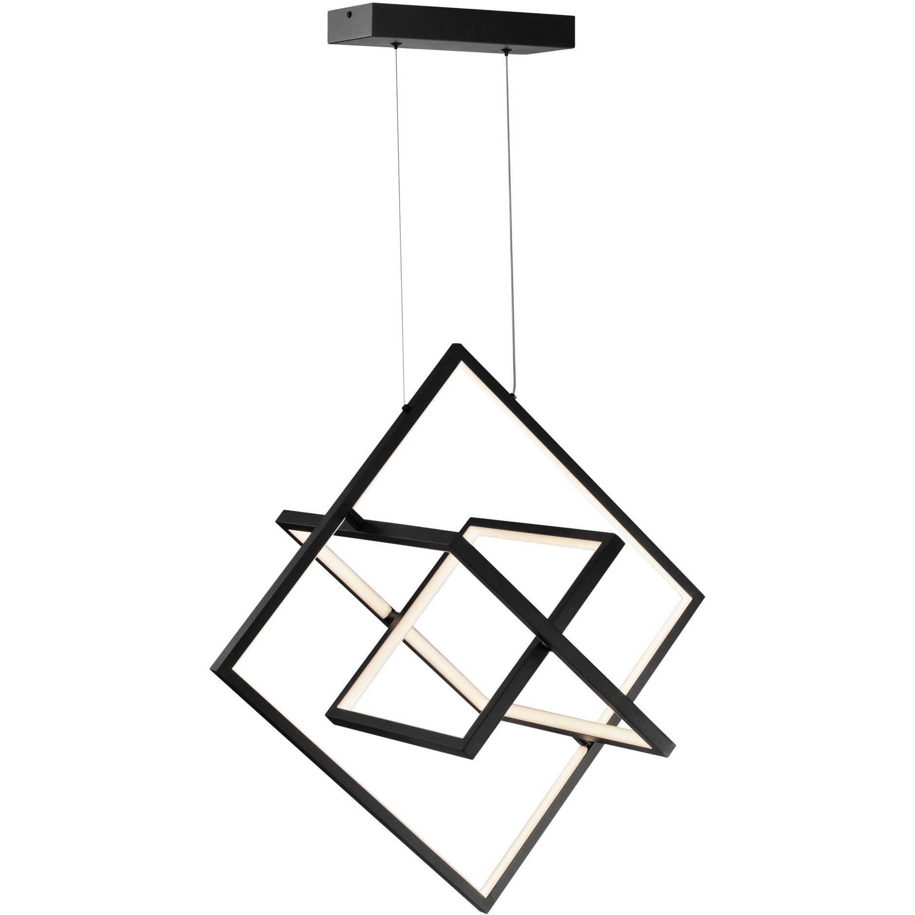 Graymar LED 19.8 inch Black Pendant Ceiling Light