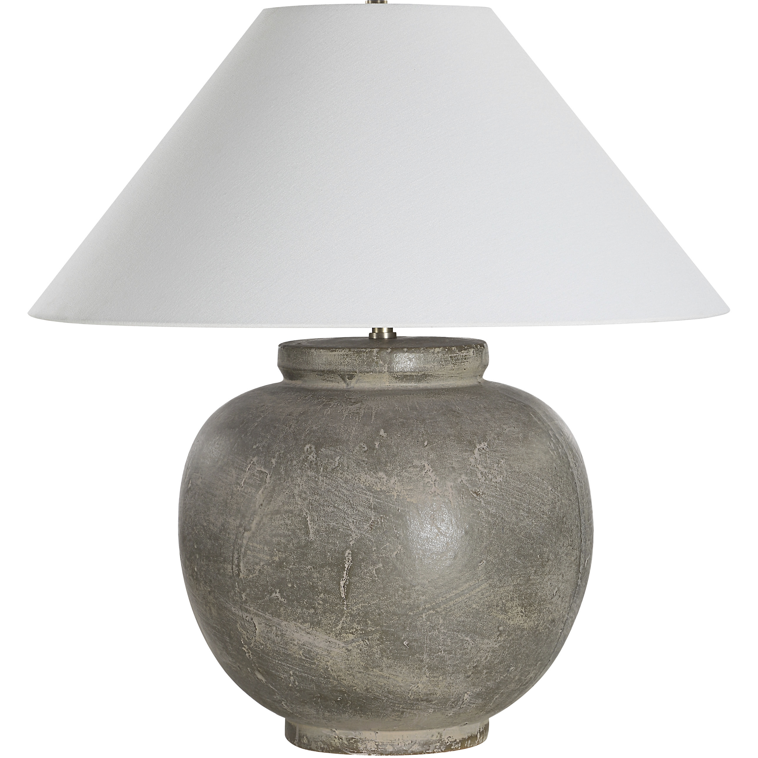 Olivia 25 inch 8.5 watt Olive Wash Table Lamp Portable Light