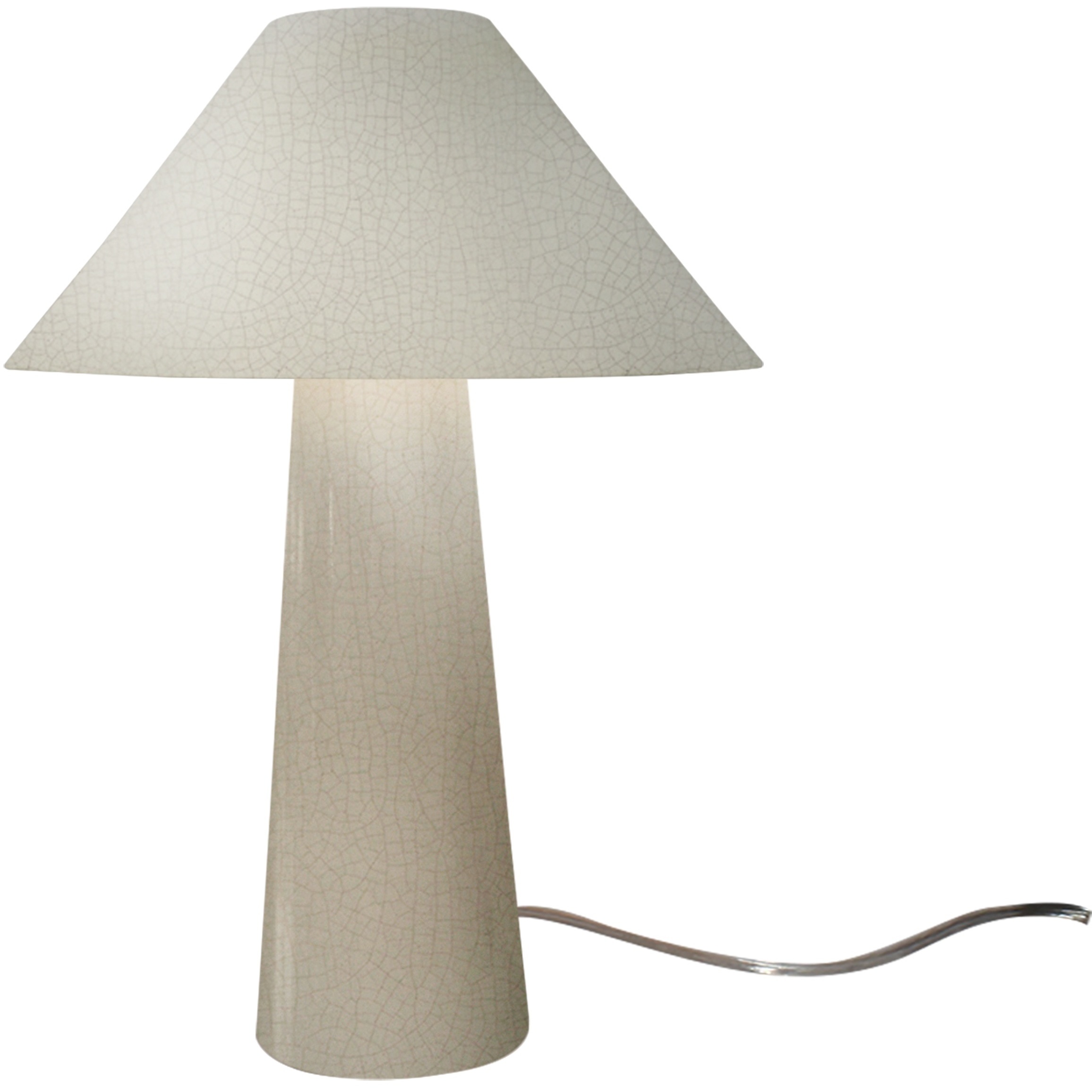 Portable 21.5 inch 60.00 watt Celadon Green Crackle and Brushed Brass Portable Lamp Portable Light