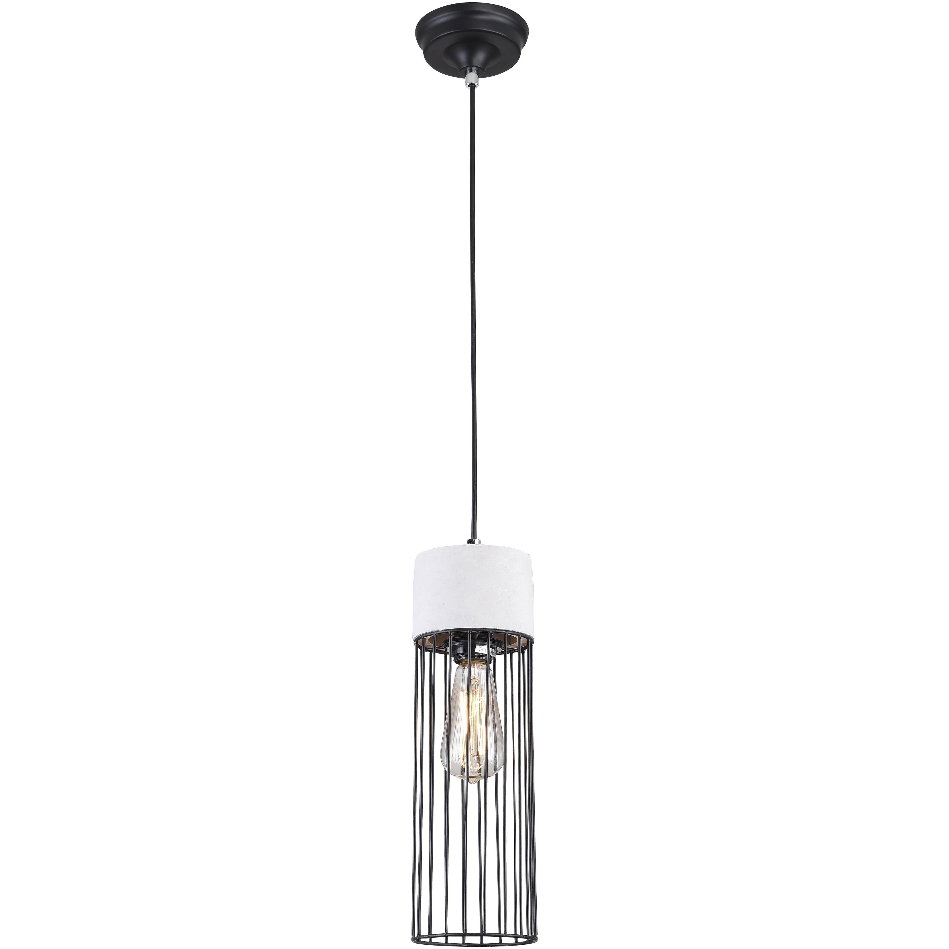 Canada 1 Light 4.7 inch Grey Pendant Ceiling Light