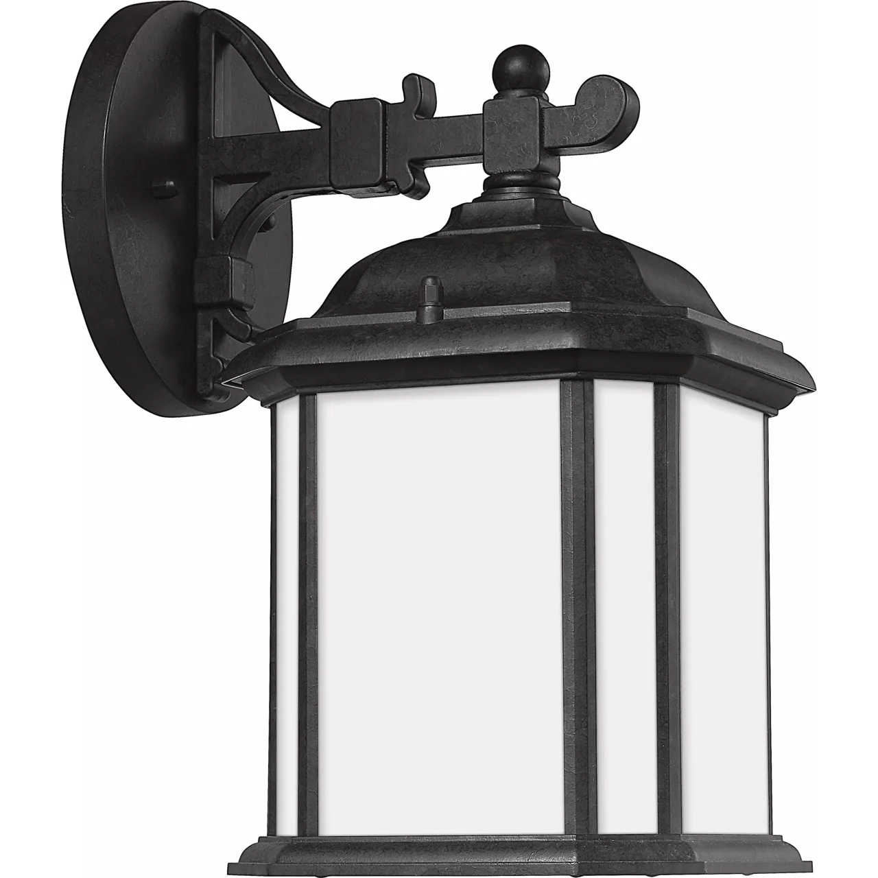 Kent 1 Light 11.5 inch Oxford Bronze Outdoor Wall Lantern, Small