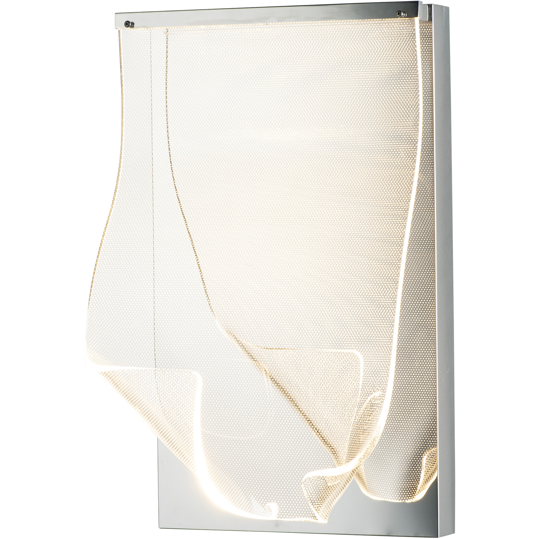 Rinkle LED 9.5 inch Polished Chrome Wall Sconce Wall Light