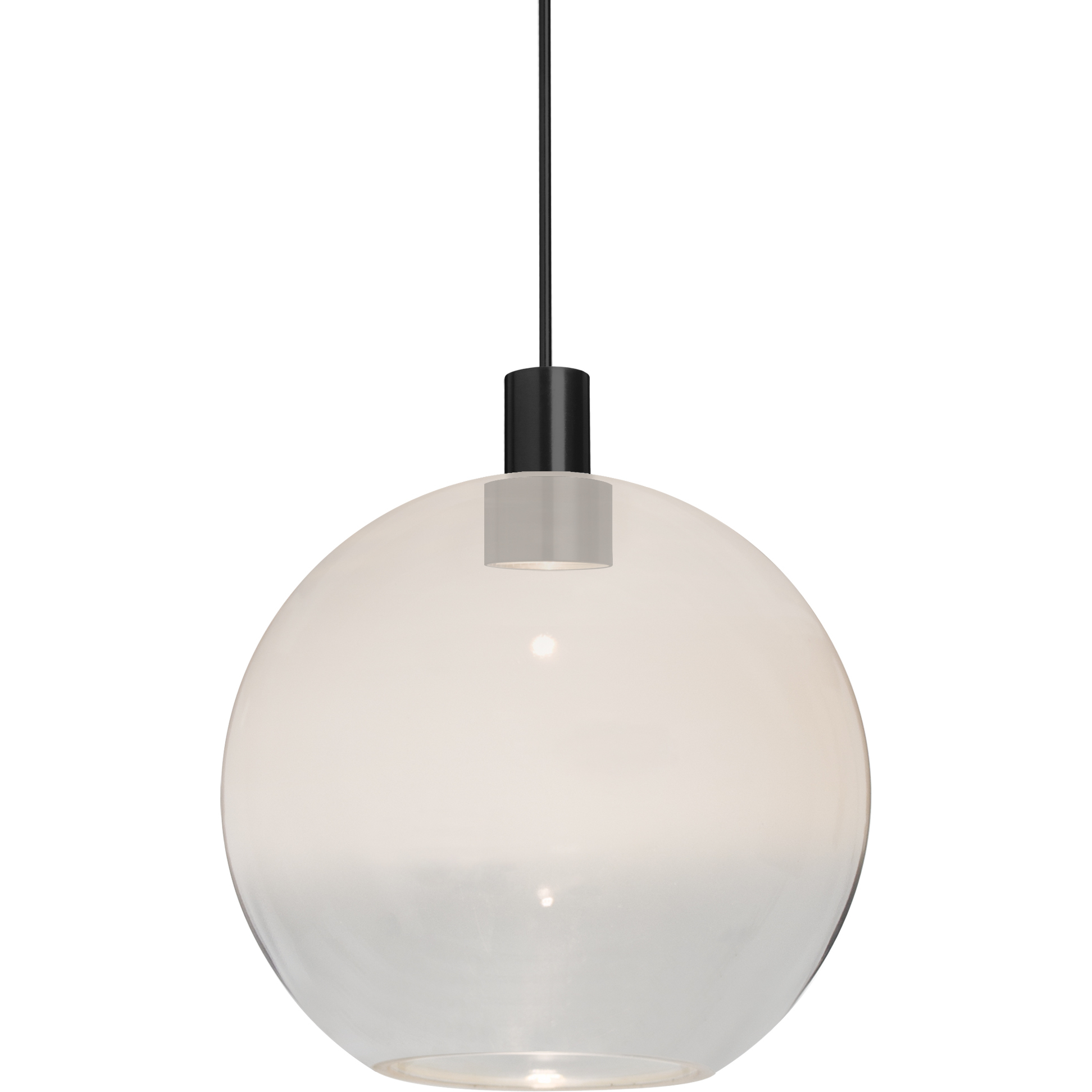 Newton 8 LED Black Cord Pendant Ceiling Light