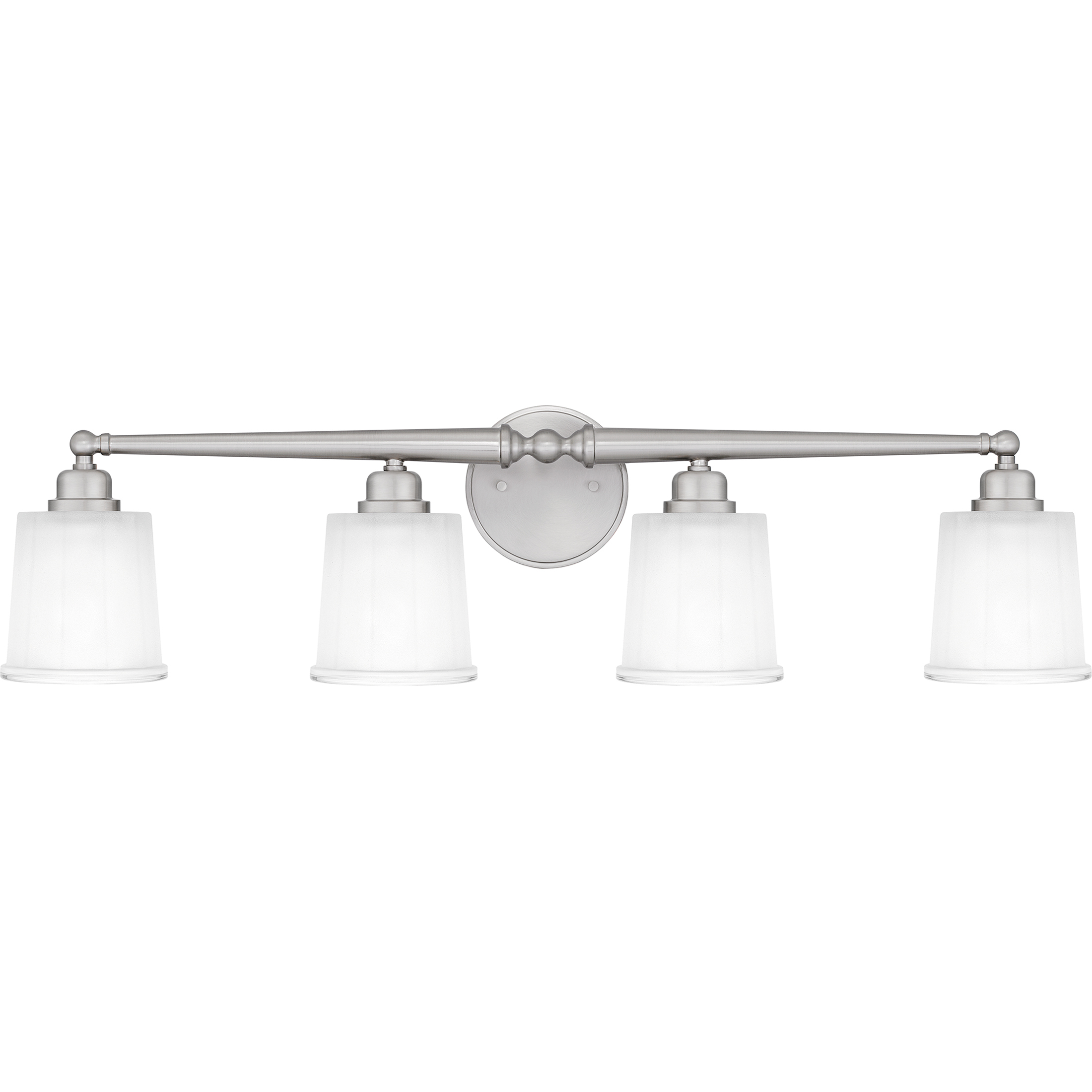 Cecilia 4 Light 32 inch Brushed Nickel Bath Light Wall Light, Extra Large