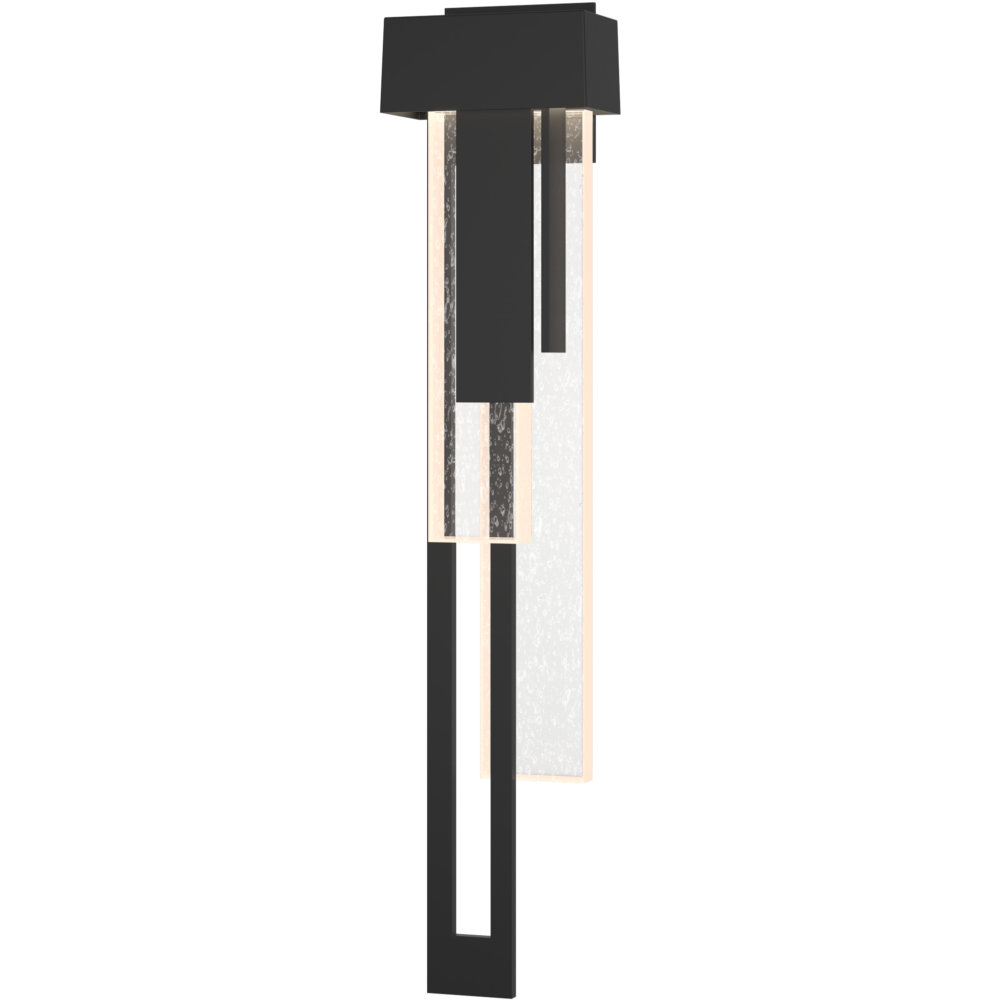 Rainfall LED 30.2 inch Coastal Black Outdoor Sconce, Left