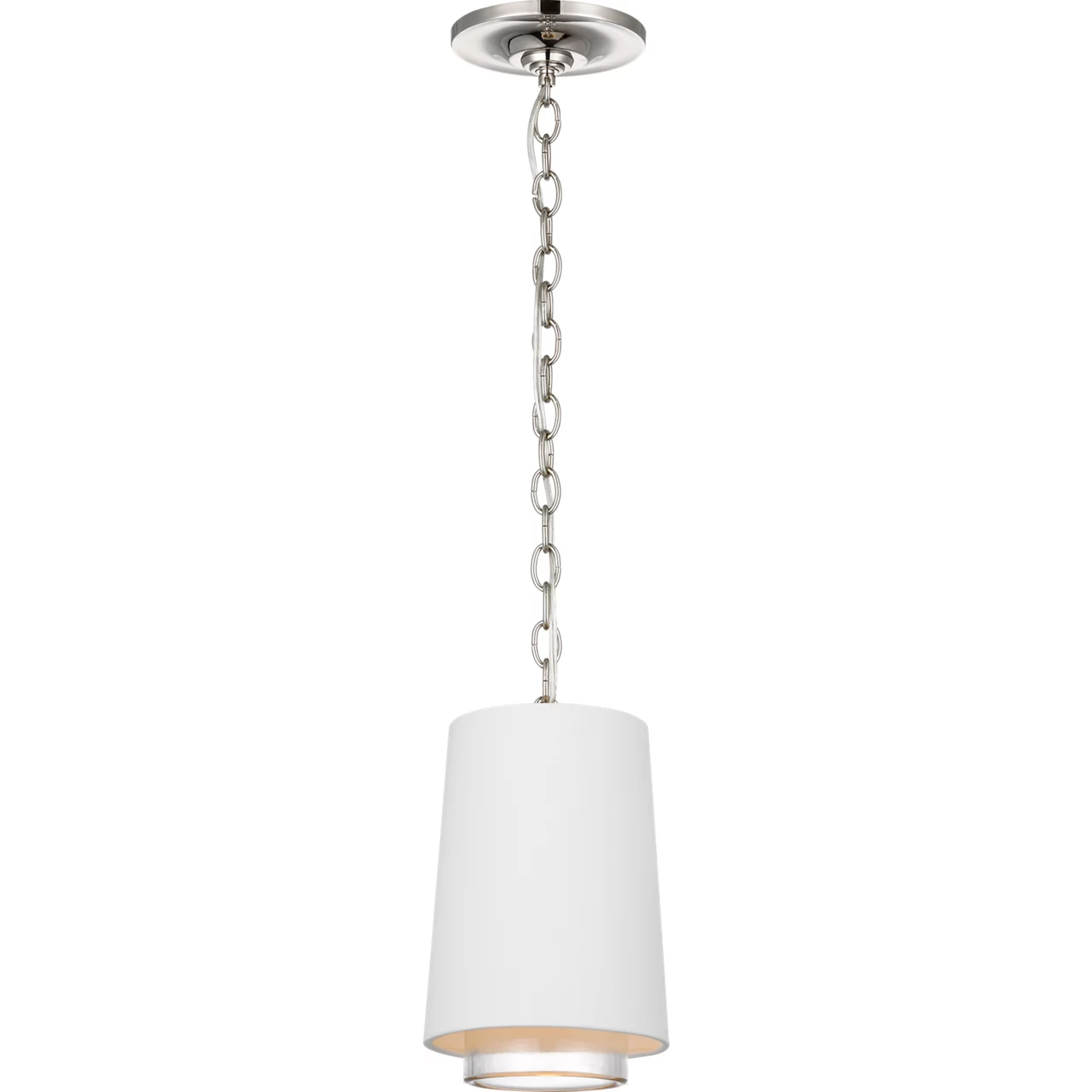 Marie Flanigan Sydney LED 6 inch Polished Nickel Pendant Ceiling Light