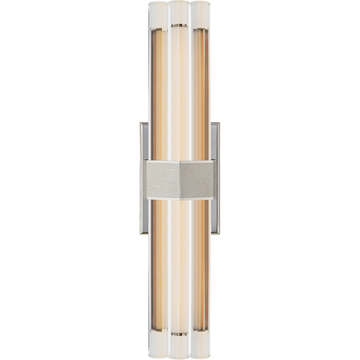 Lauren Rottet Fascio LED 4.25 inch Polished Nickel Sconce Wall Light
