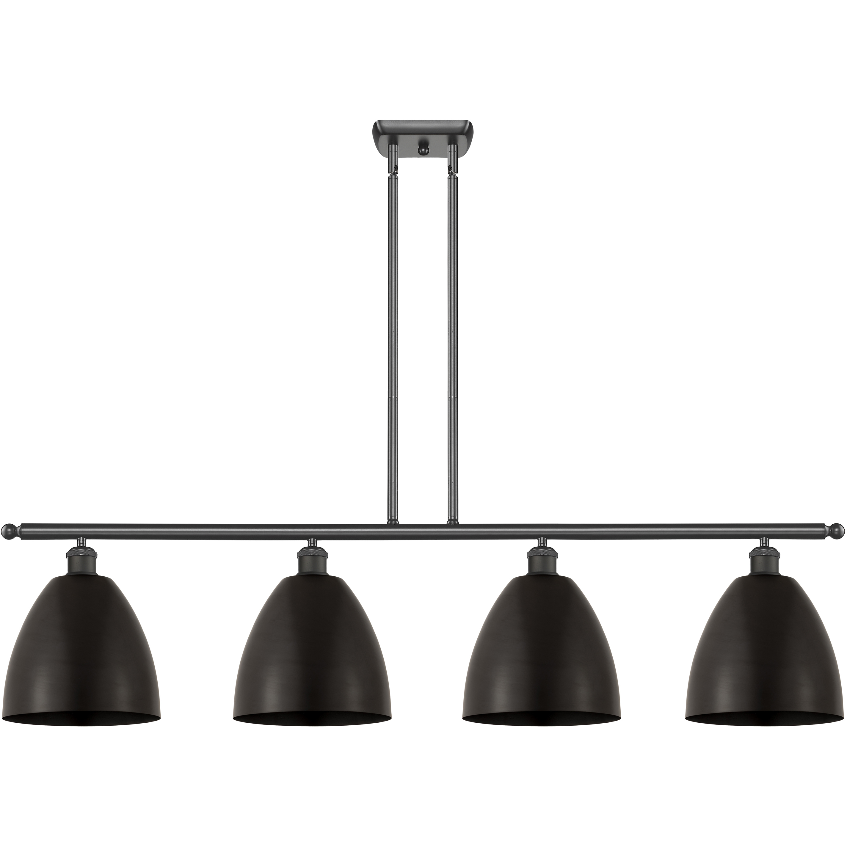 Ballston Dome 4 Light 48 inch Oil Rubbed Bronze Island Light Ceiling Light