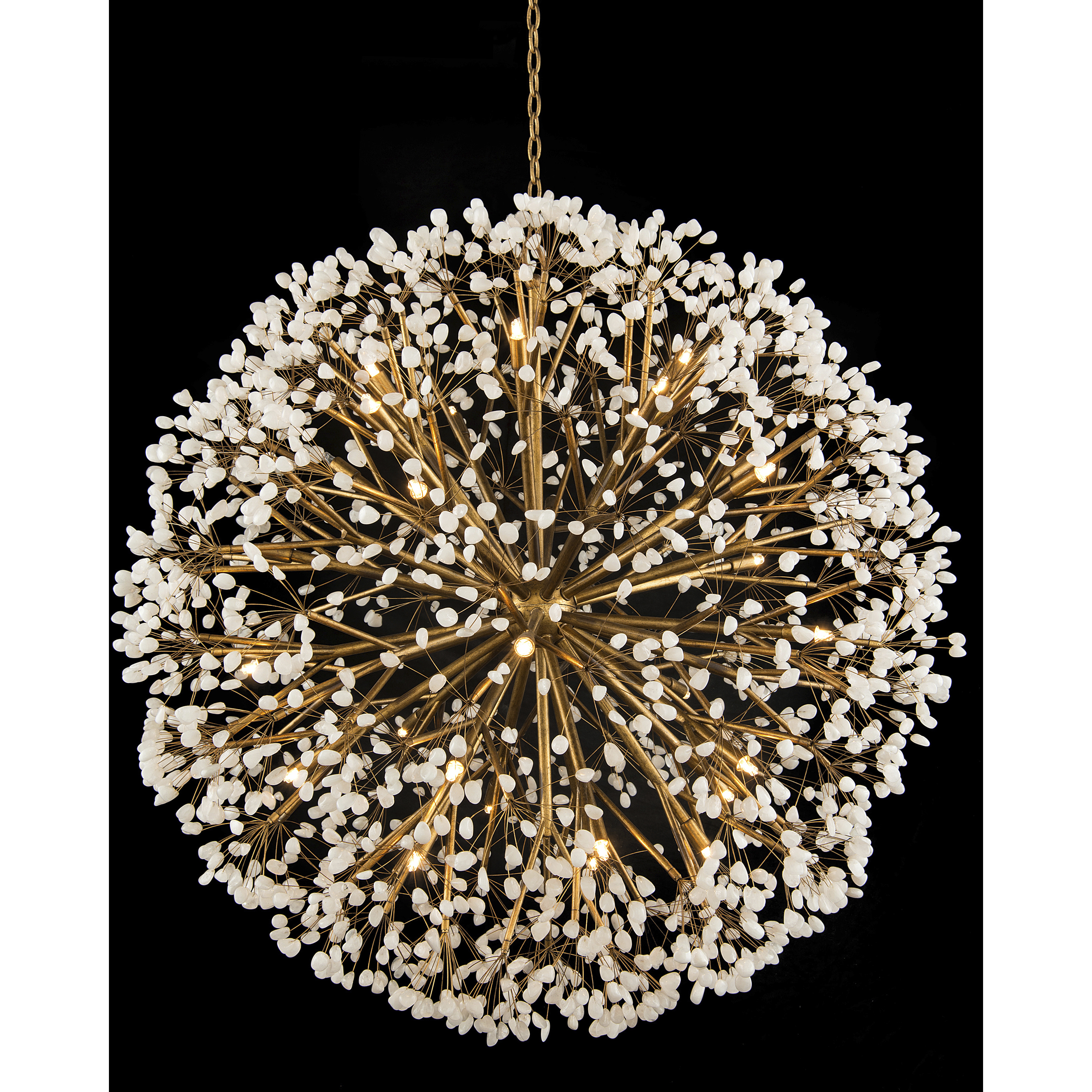 Leah 30 Light 43.5 inch Chandelier Ceiling Light
