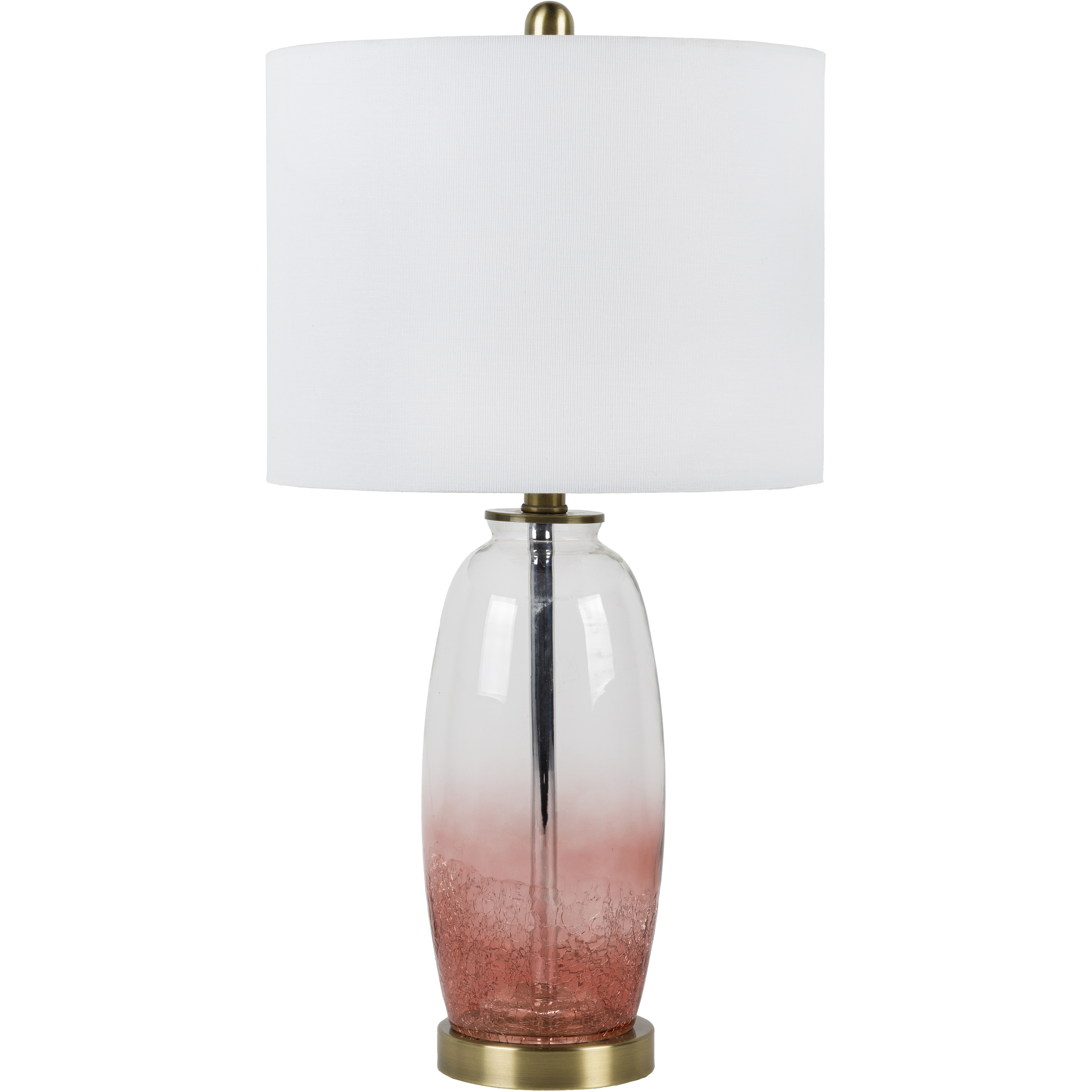 Manitoba 24.75 inch 60 watt Brass Table Lamp Portable Light