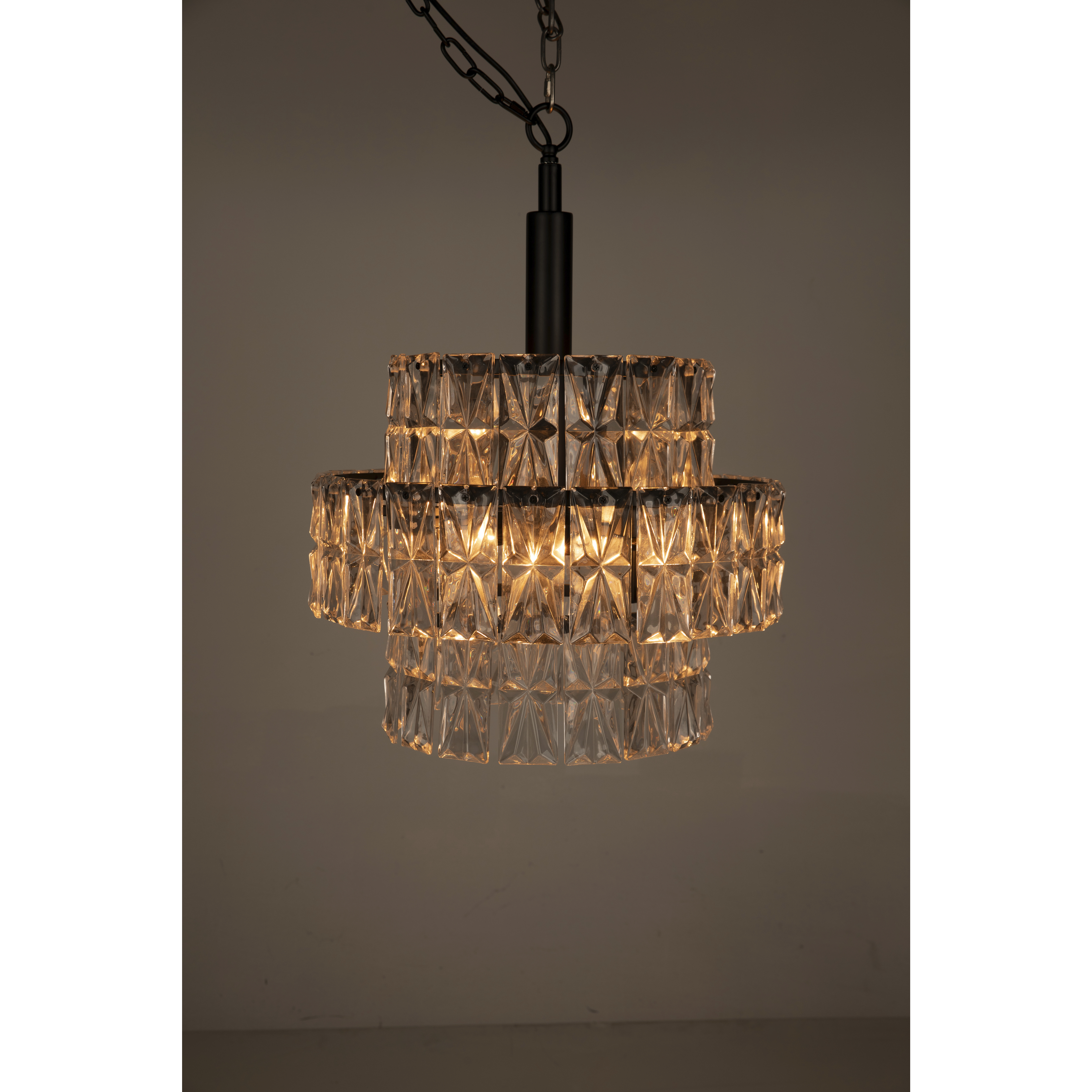 Nuuk 6 Light 20 inch Matte Black Chandelier Ceiling Light