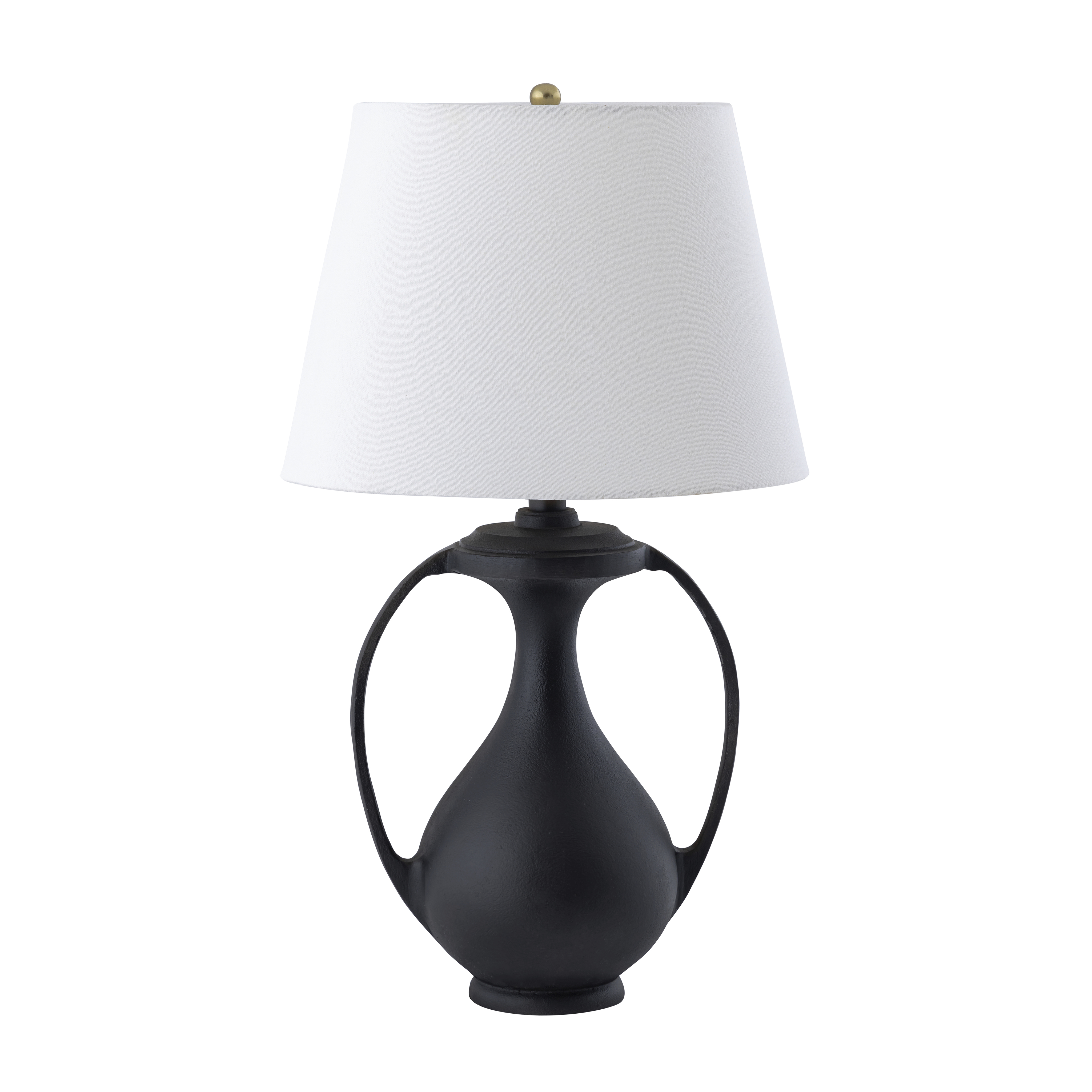 Anpell 25 inch 9 watt Black Table Lamp Portable Light