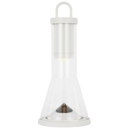 Sean Lavin Kandella 13.5 inch 2.2 watt Matte White Outdoor Rechargeable Table Lamp