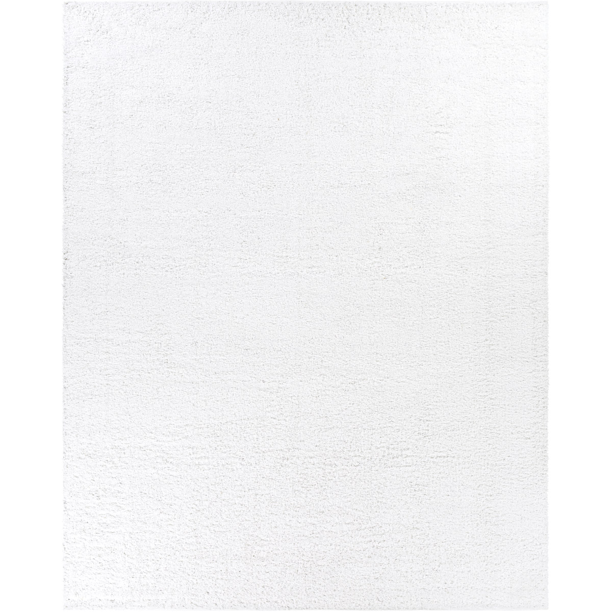 Bliss Shag 120 X 94 inch White Rug in 8 x 10