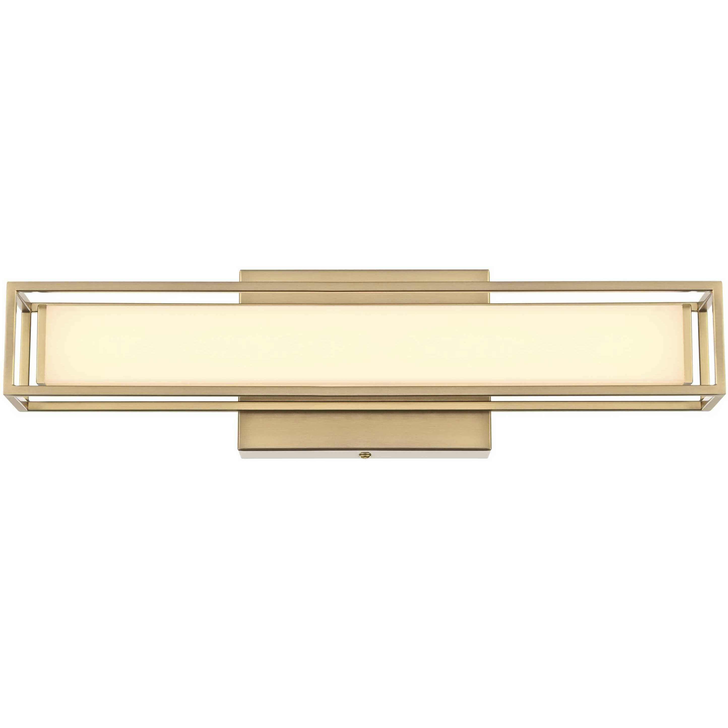Aden 1 Light 16 inch Satin Gold Wall Sconce Wall Light