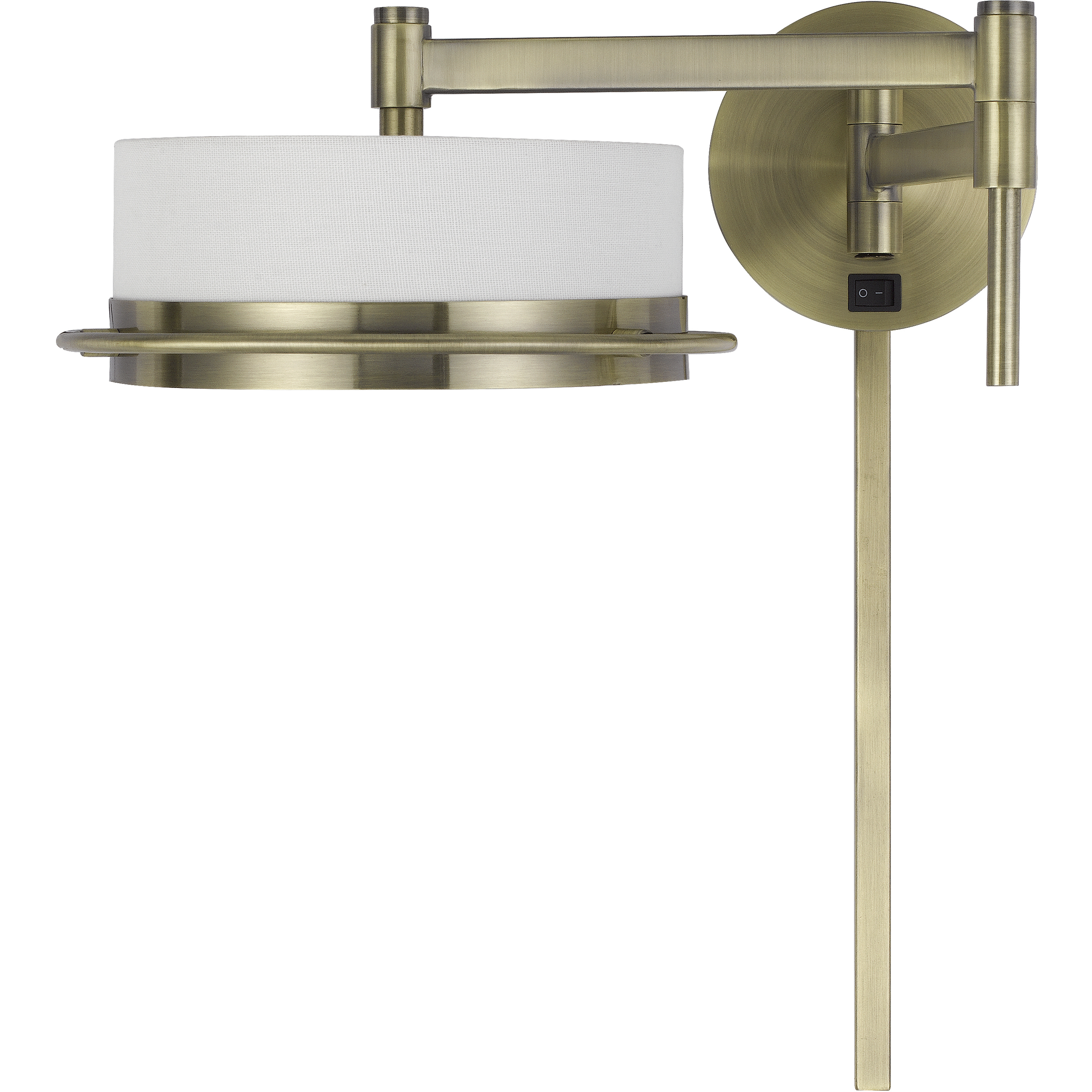 Sarnen LED 5 inch Antique Brass Wall Lamp Wall Light