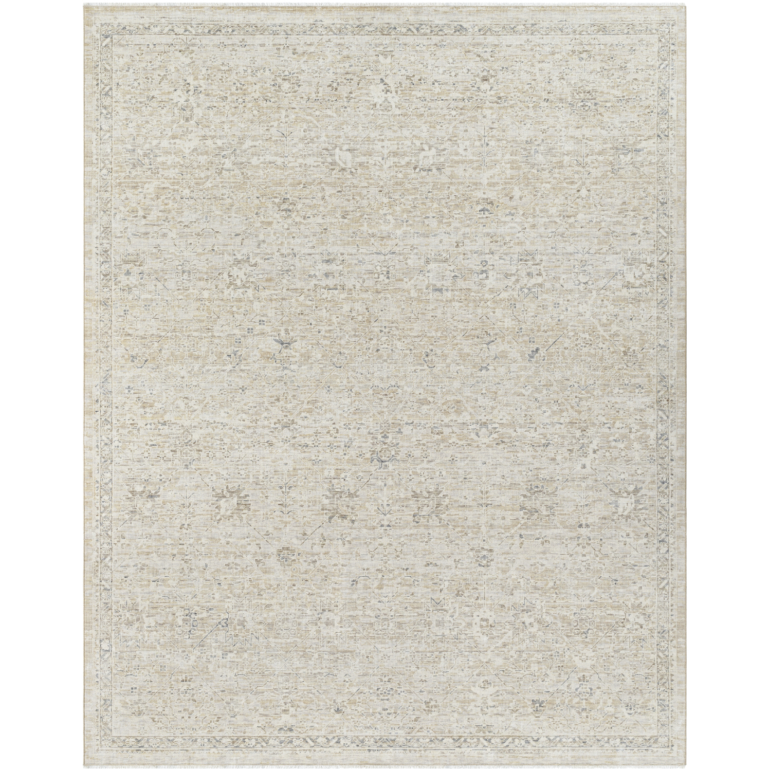 Once Upon a Time 34.65 X 23.23 inch Ivory / Light Gray / Tan / Light Brown / Gray Machine Woven Rug in 2 x 3