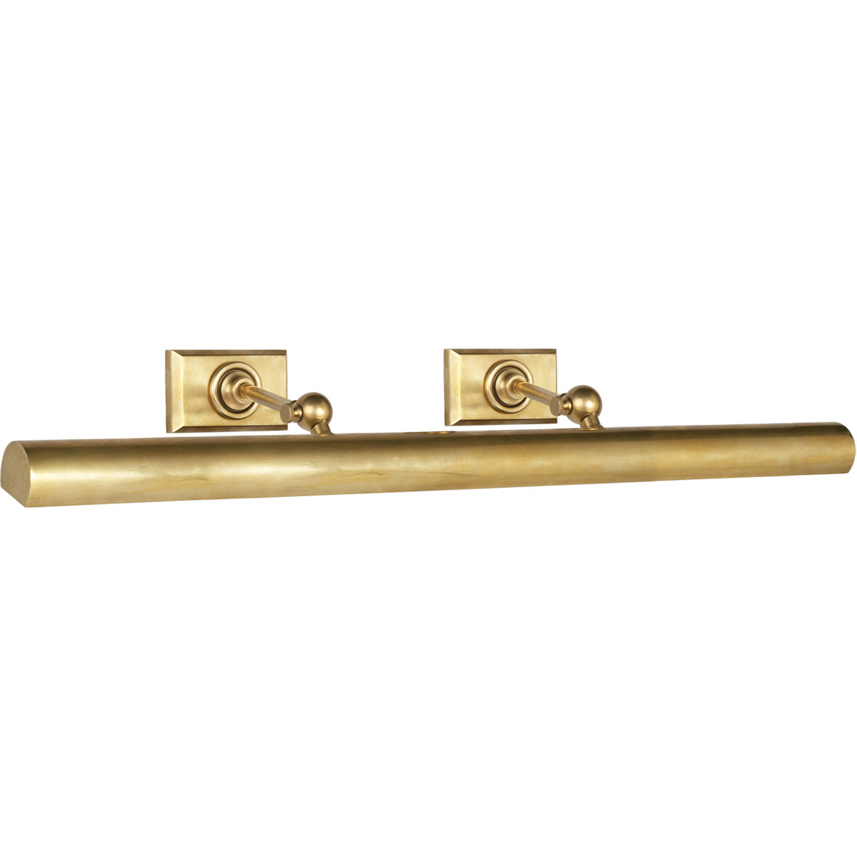 Chapman & Myers Cabinet Maker 100 watt 30 inch Hand-Rubbed Antique Brass Picture Light Wall Light