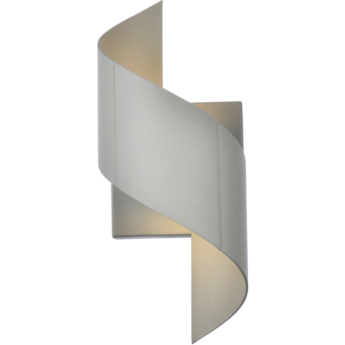 Raine 12.75 inch Silver Outdoor Wall Light