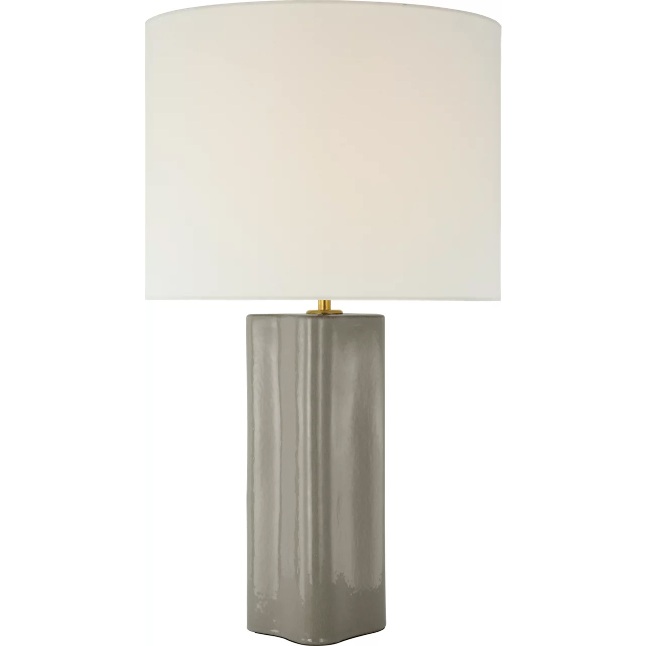 AERIN Mishca 29.75 inch 15 watt Shellish Gray Table Lamp Portable Light, Large