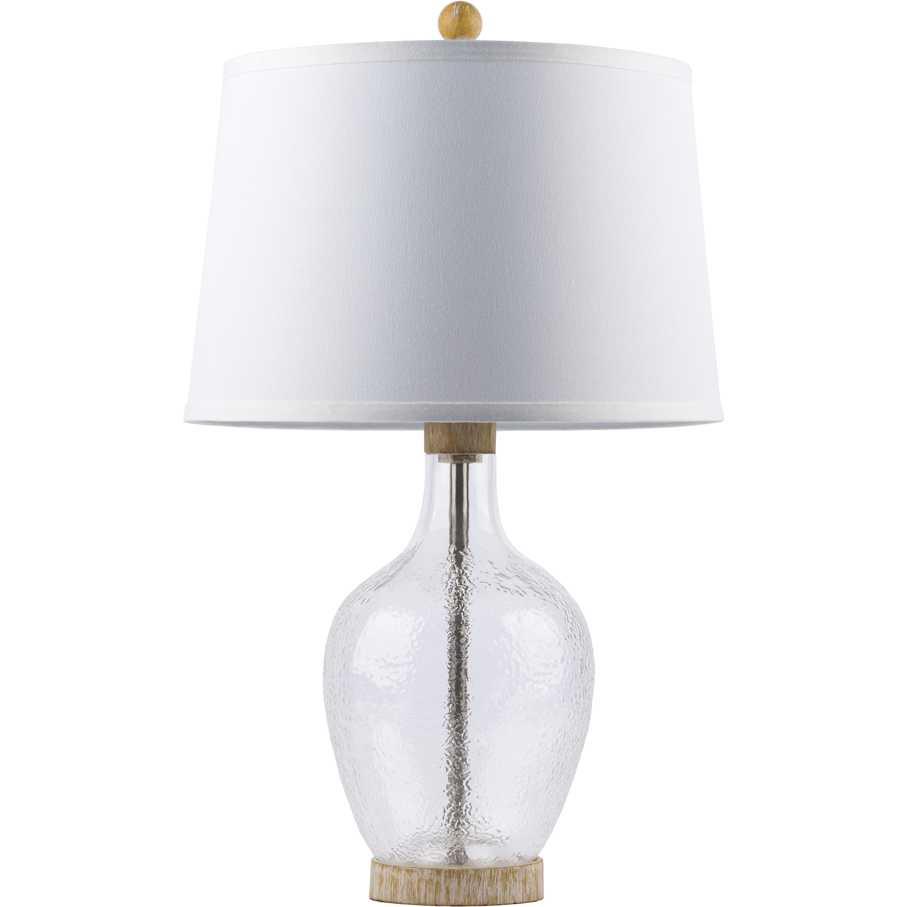 Canonbury 25.5 inch 100 watt Light Grey Table Lamp Portable Light