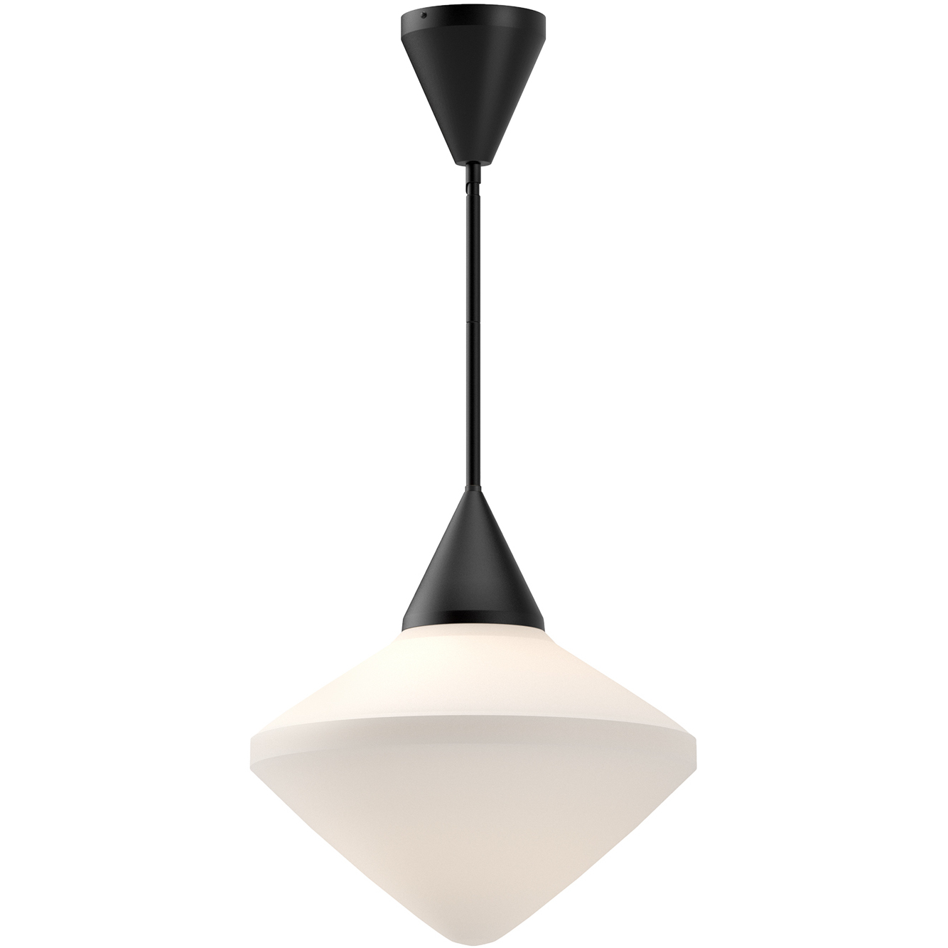 Alora Mood Nora 1 Light 14.13 inch Matte Black Pendant Ceiling Light