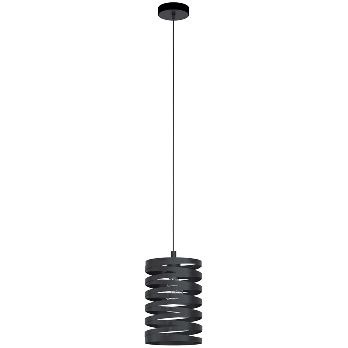 Cremella 1 Light 7.1 inch Black Mini Pendant Ceiling Light