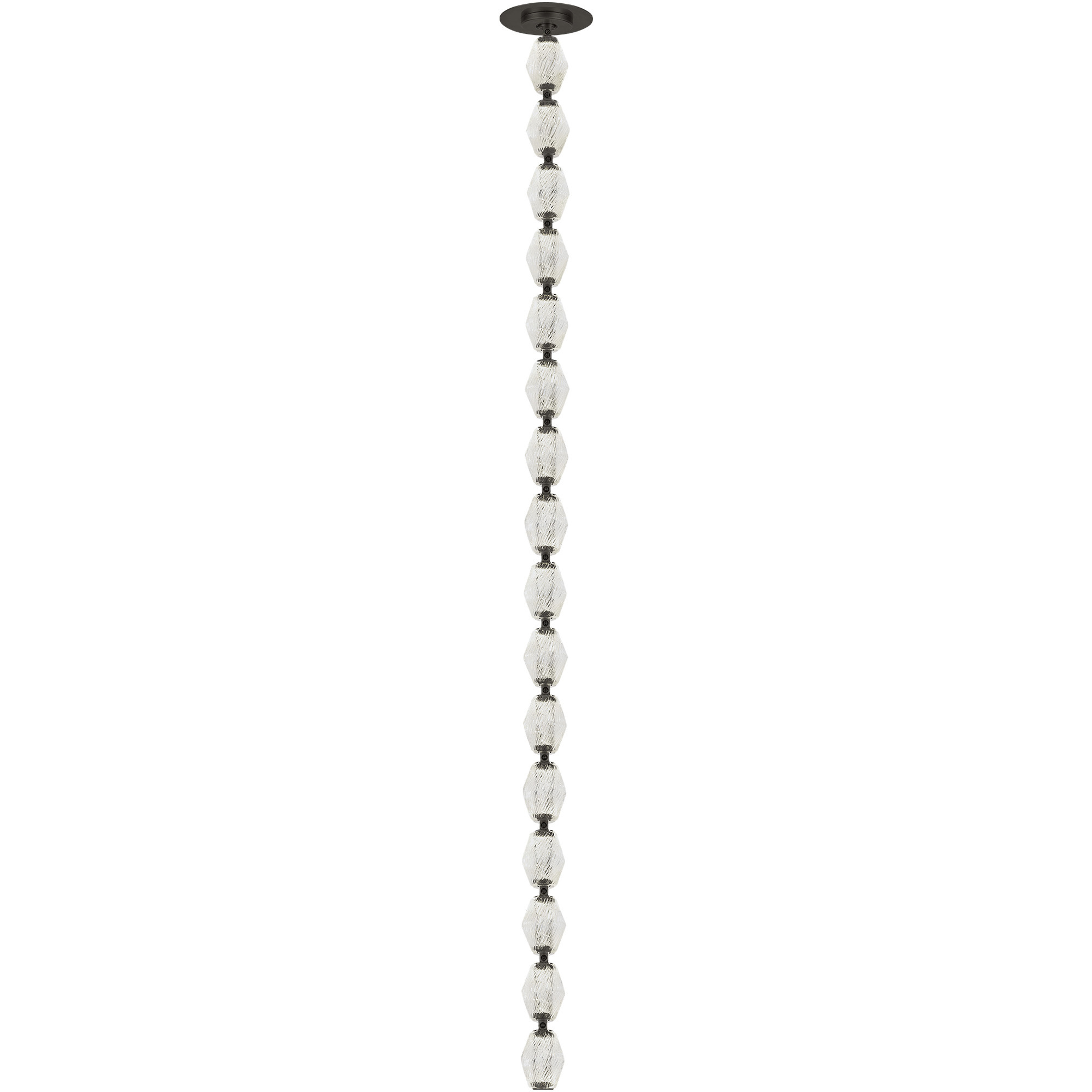 Sean Lavin Collier LED 2 inch Dark Bronze Line-Voltage Pendant Ceiling Light in 3000K, Surface